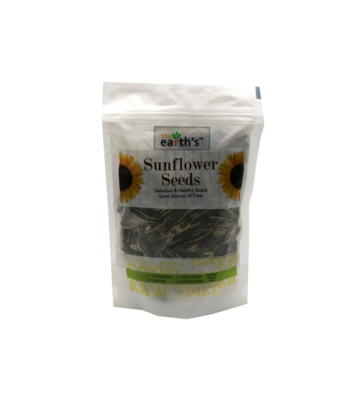 earths sunflower seed 85g