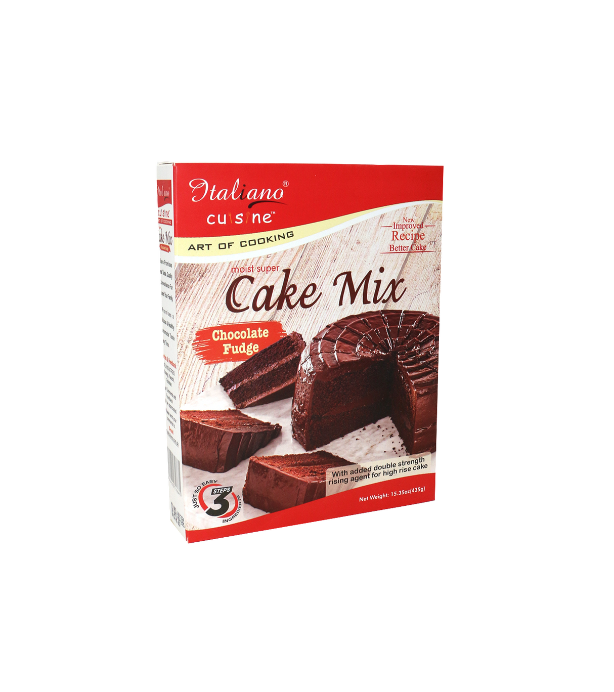 italiano cake mix chocolate fudge 435g