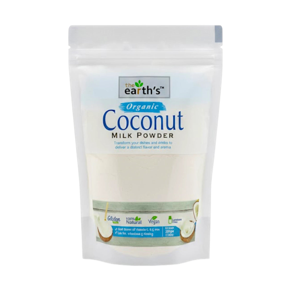 earths coconut milk powder 200g