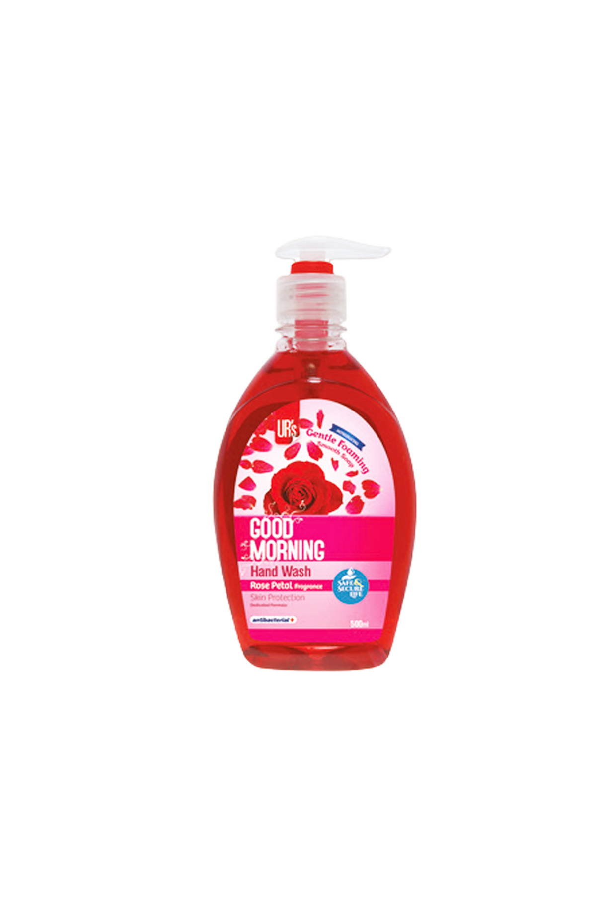 good morning hand wash rose petal 500ml