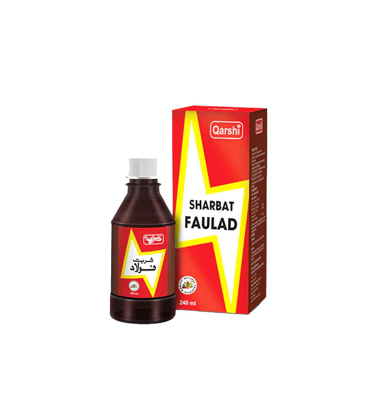 QARSHI SYP SHARBAT FAULAD 240ml