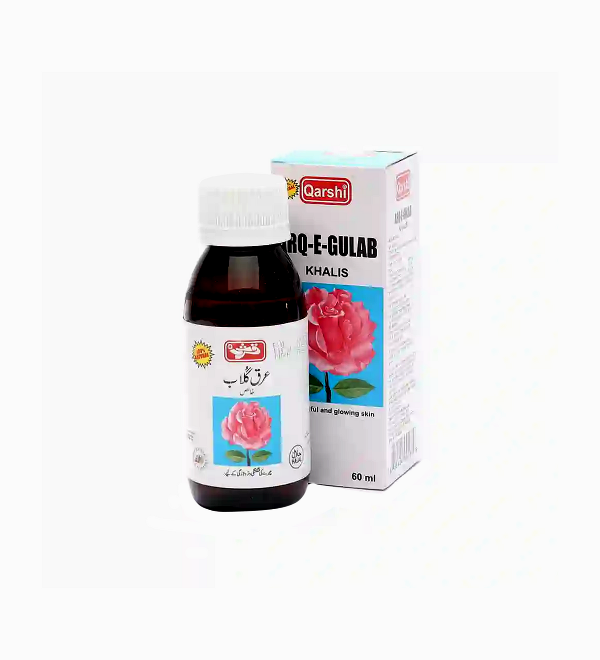 qarshi arq e gulab 60ml