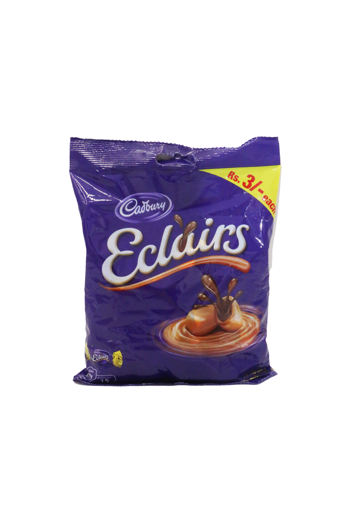 cadbury candy eclairs caramel with chocolate 165g