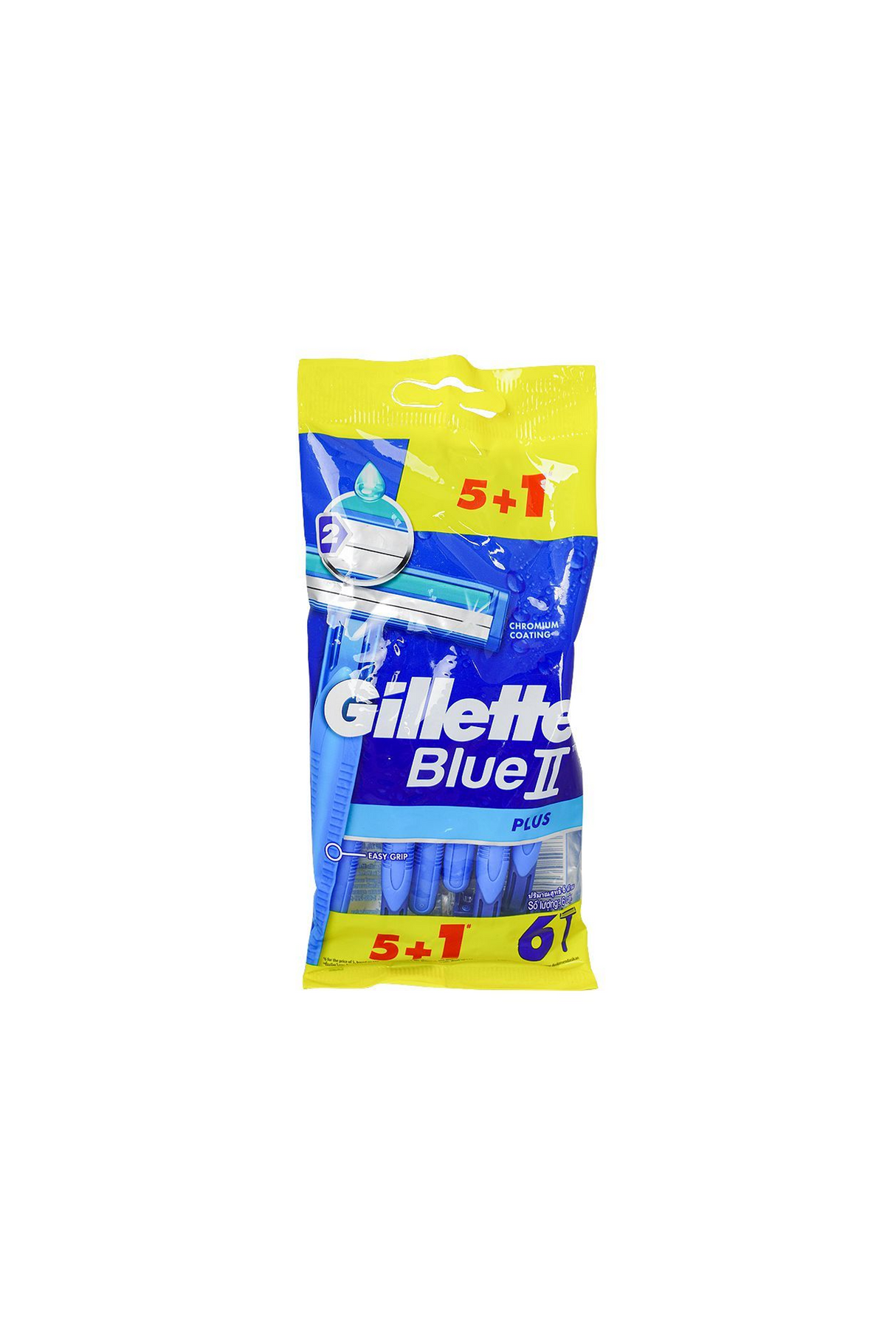 gillette blue 2 plus razor 6p