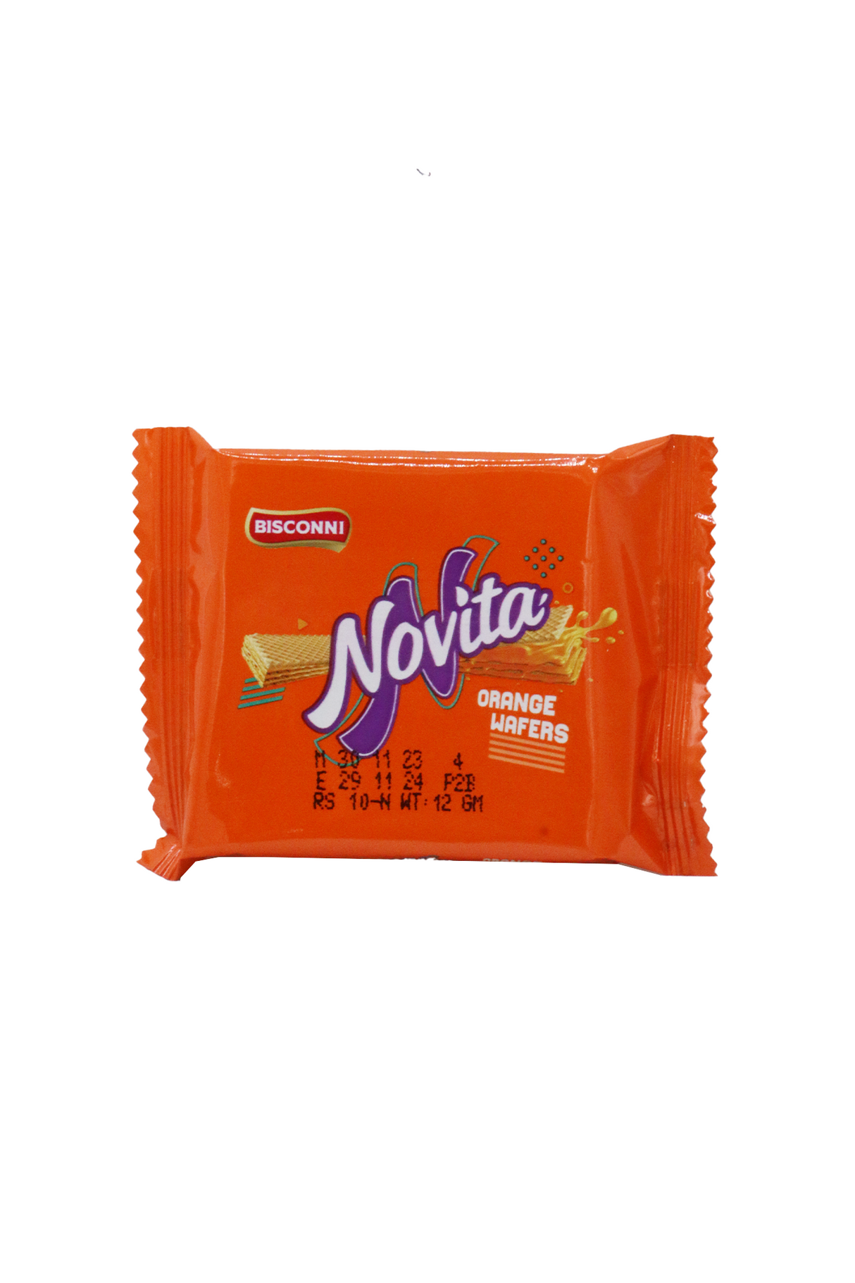 bisconni novita wafers orange 10rs