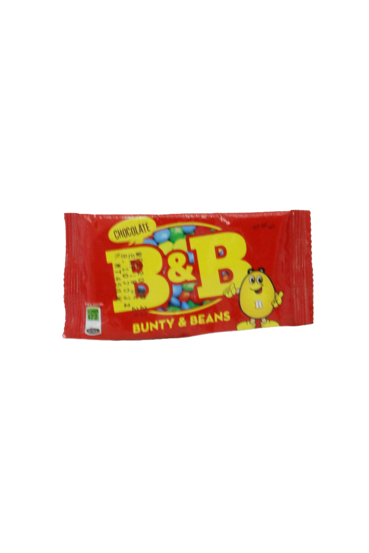 b&b chocolate beans red 40g