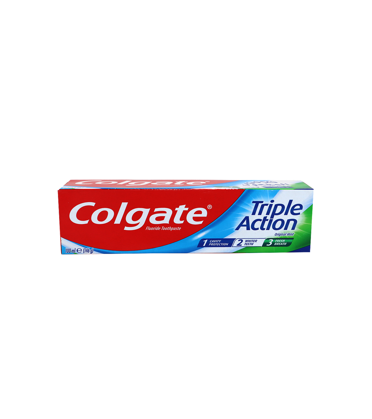 colgate tooth paste triple action original mint 100ml