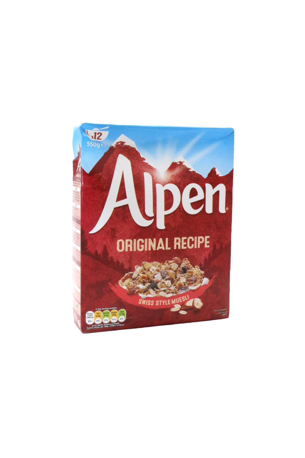 alpen cereal original recipe 550g