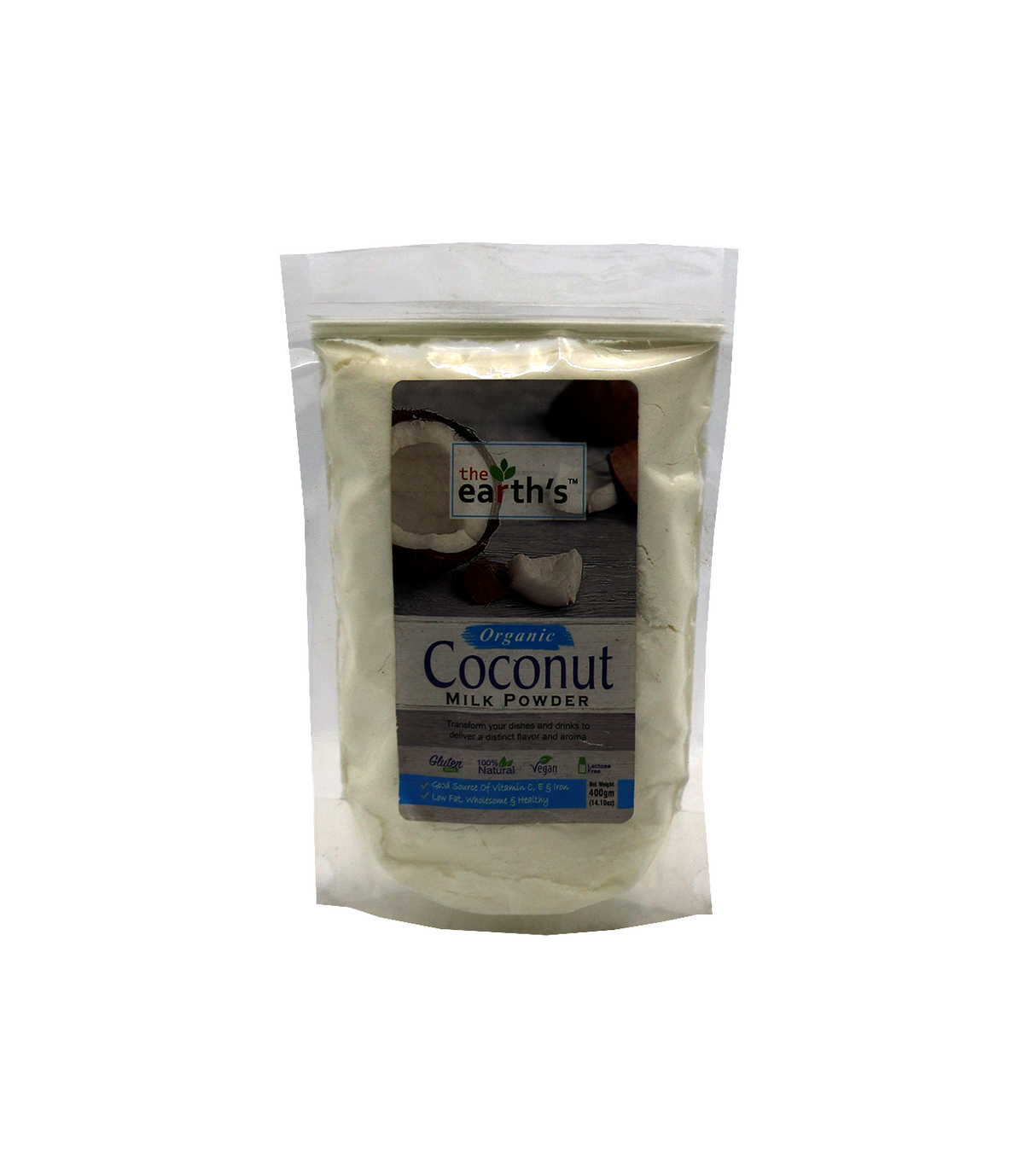 earths coconut milk powder 400g