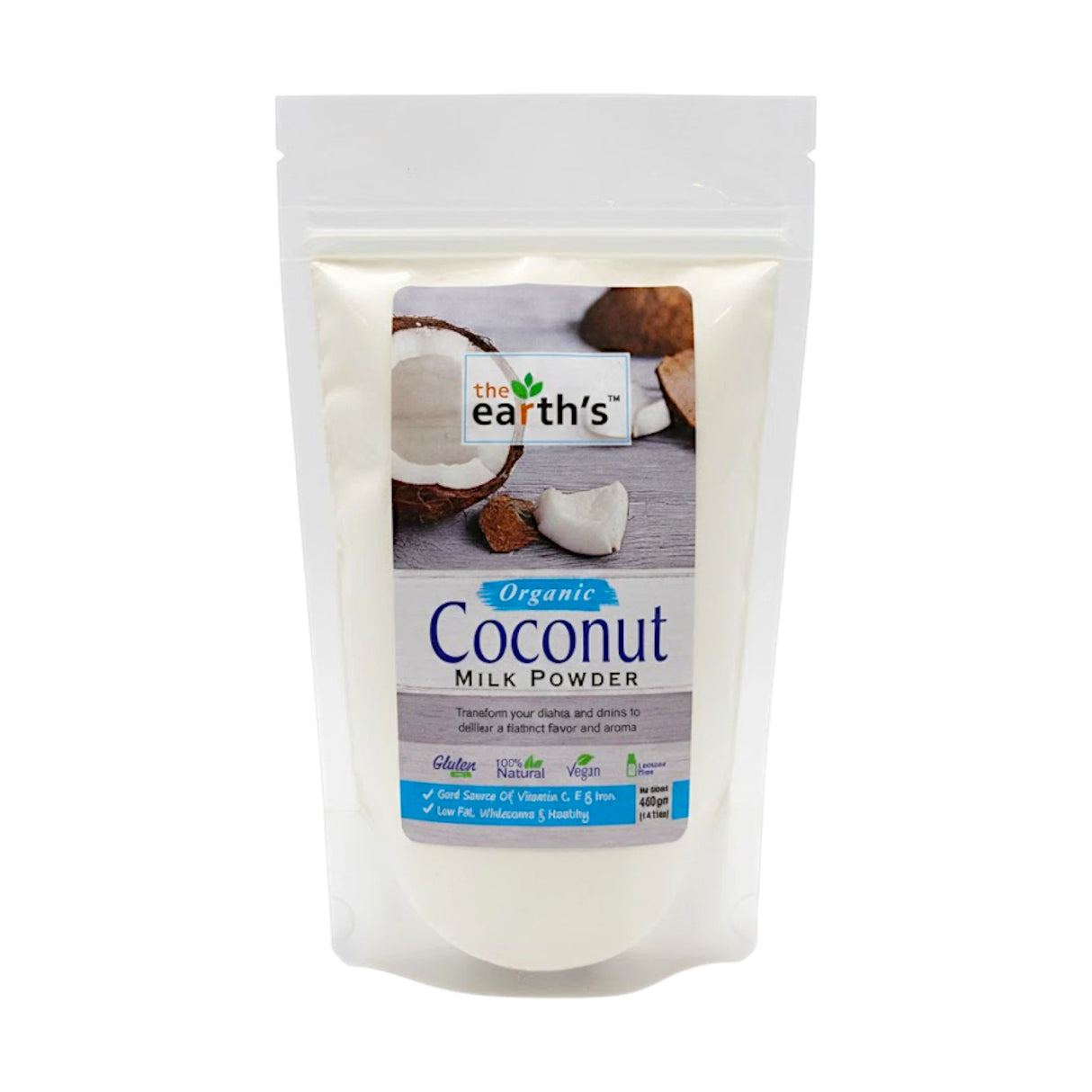 earths coconut milk powder 400g