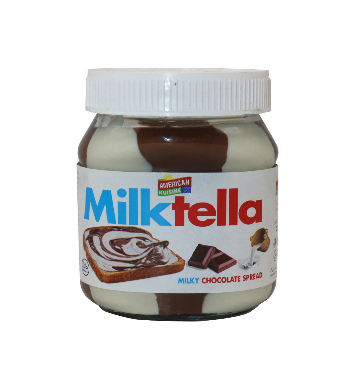 american kuisine spread milktella choco 350g