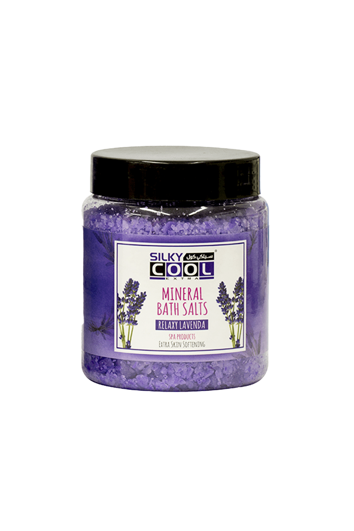 SILKY COOL BATH SALT LAVENDA 750g