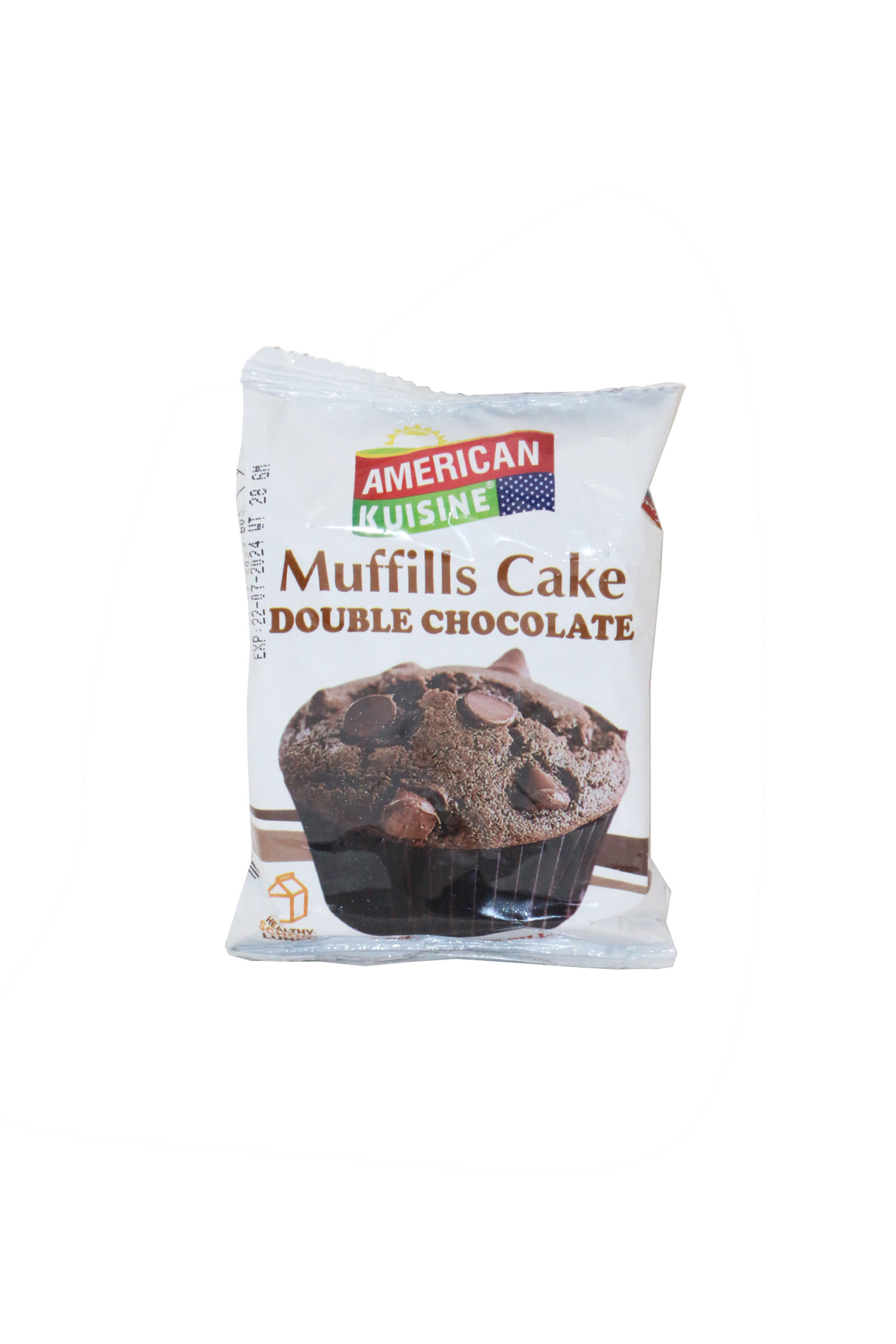 american kuisine cake muffills double chocolate 25g
