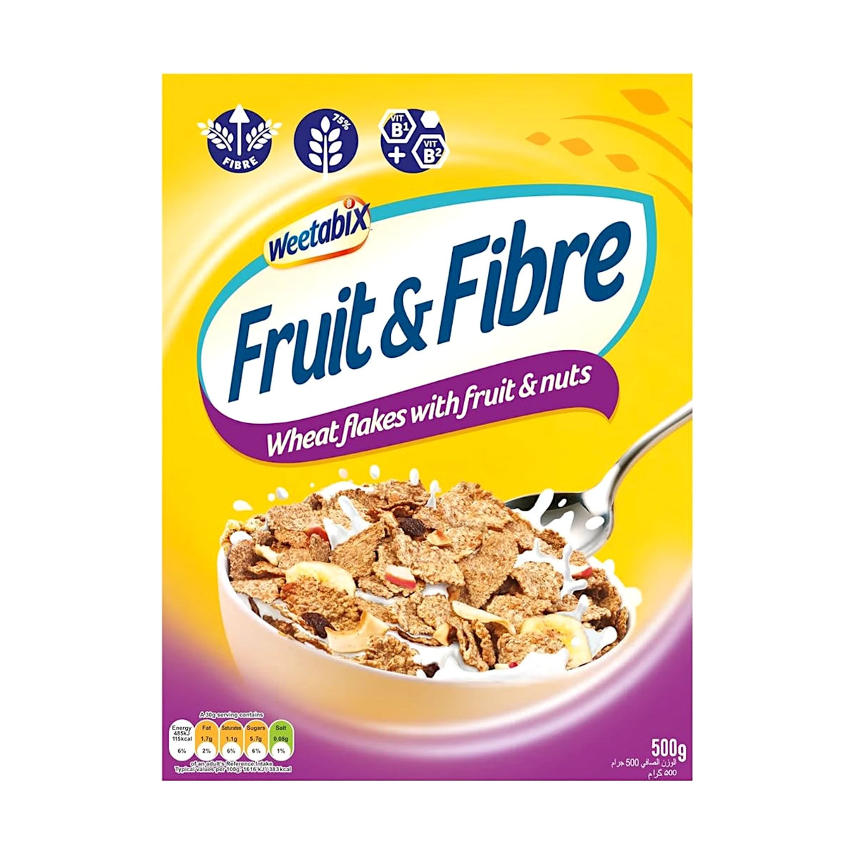 weetabix fruit & fibre 500g
