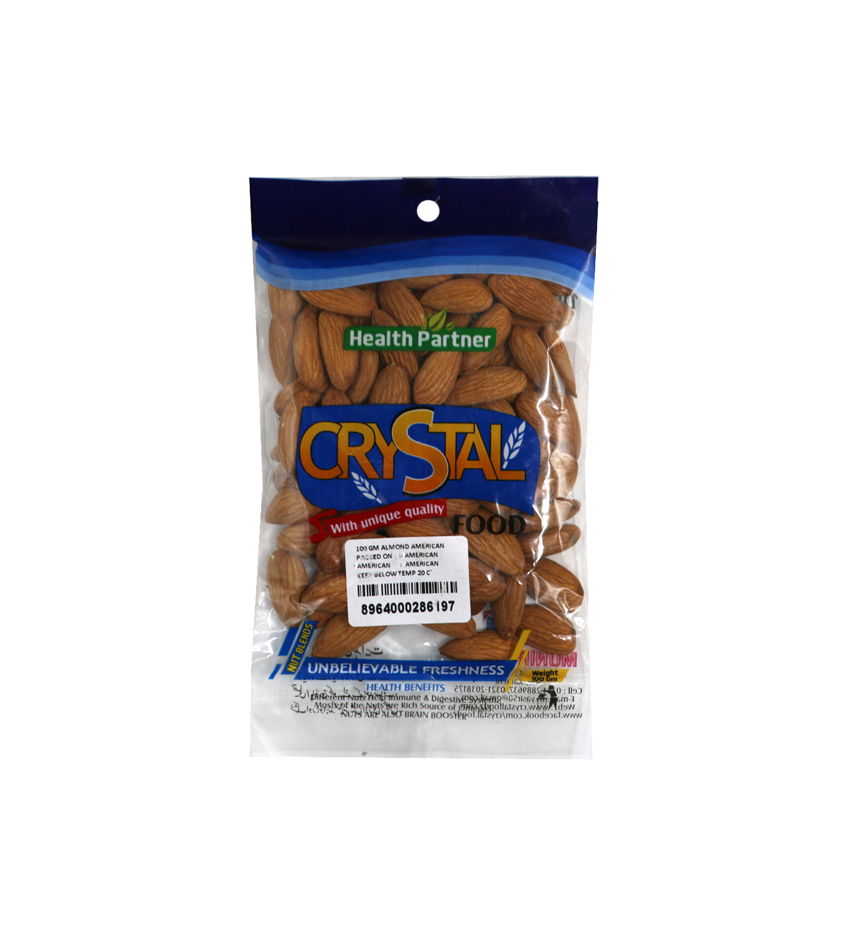crystal almond usa 100g