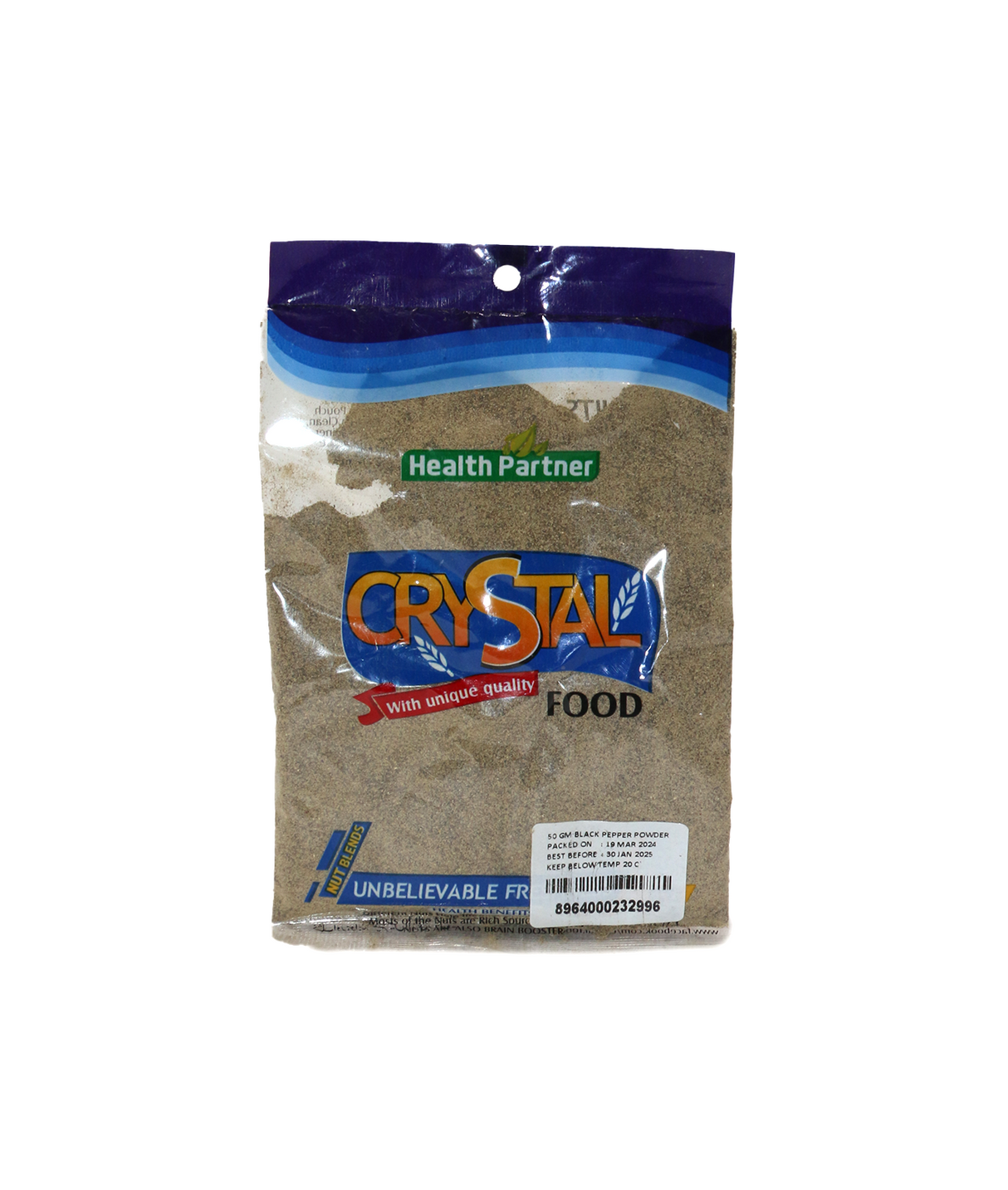 crystal black pepper powder 50g