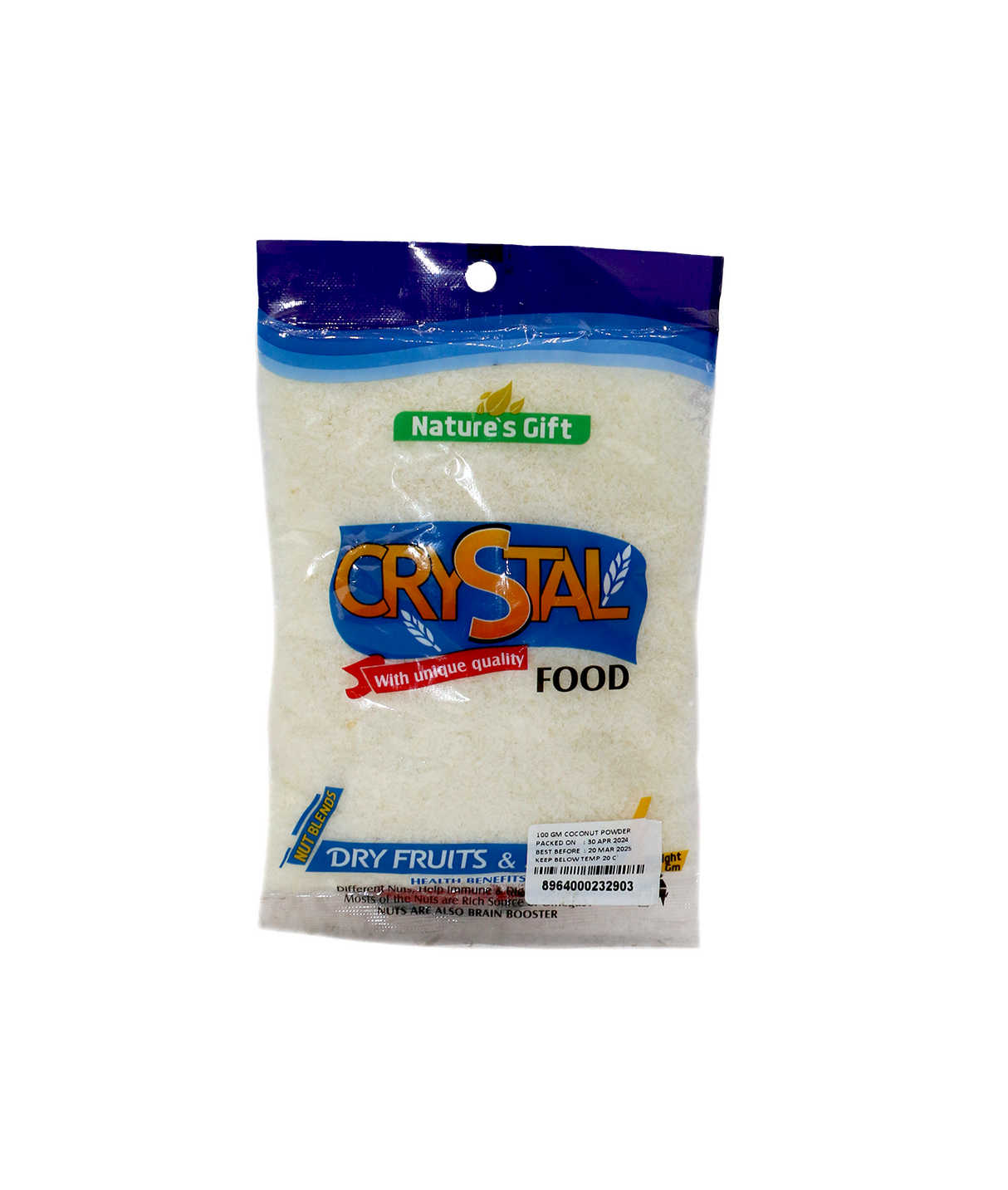 crystal coconut powder 100g