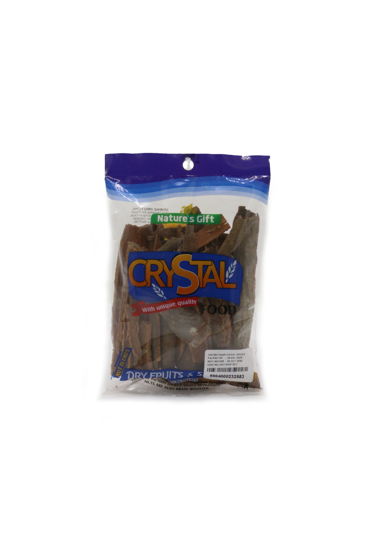 crystal daar chinni whole 100g