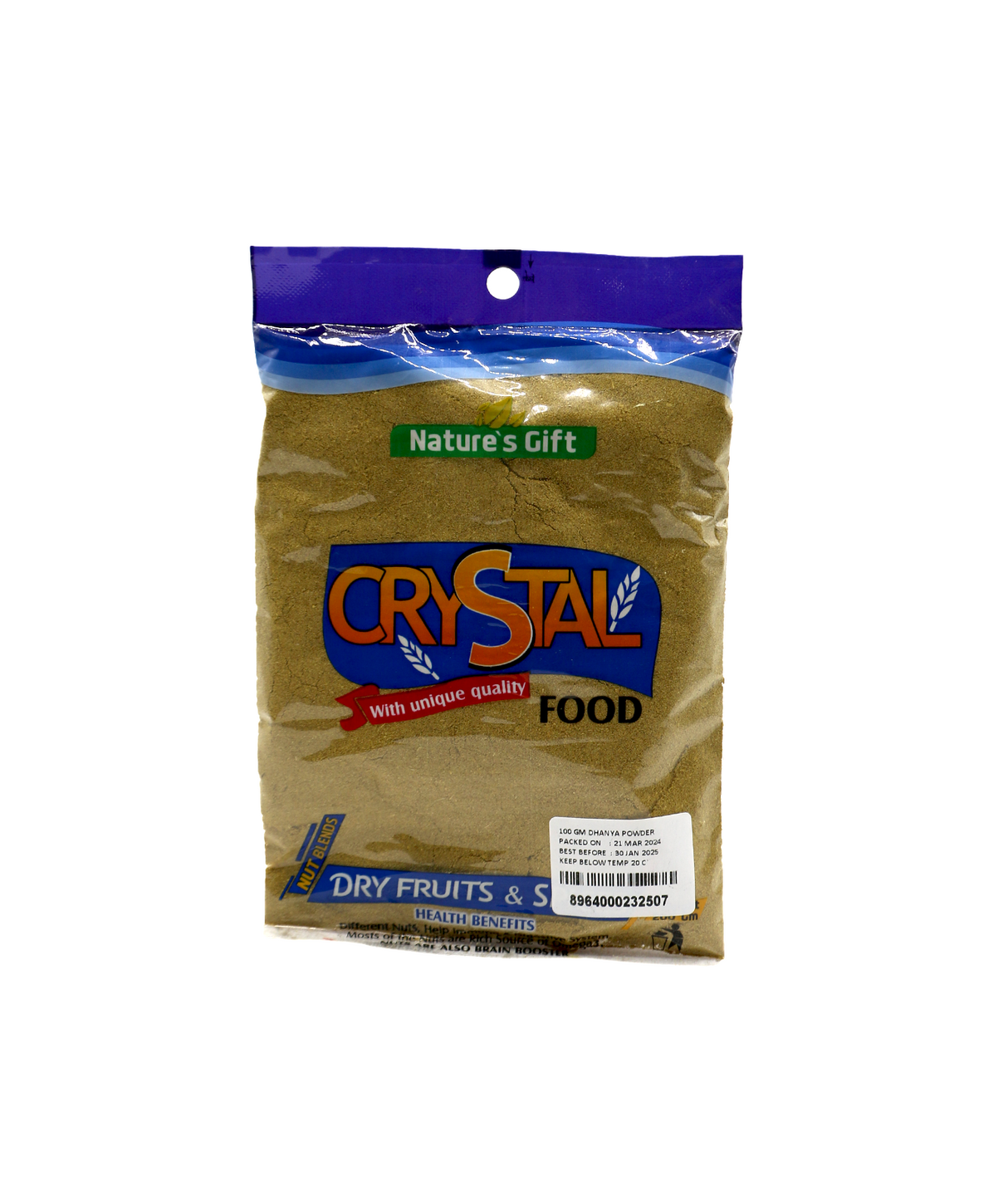 crystal coriander powder 100g