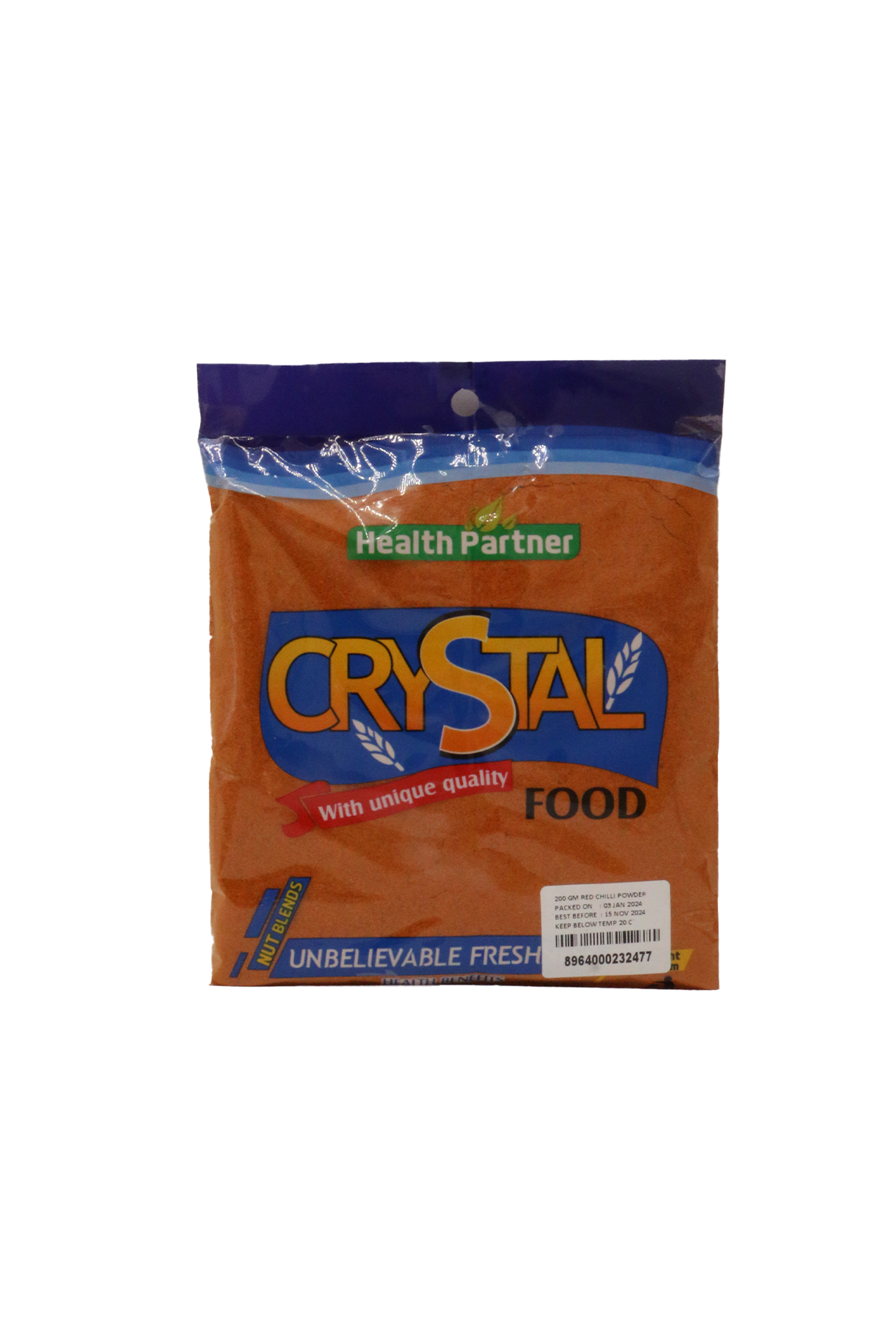 crystal red chilli powder 200g