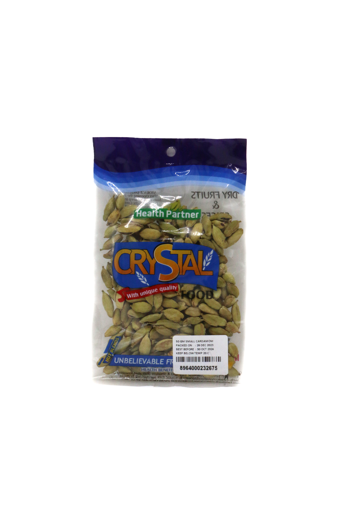 crystal cardamom green 50g