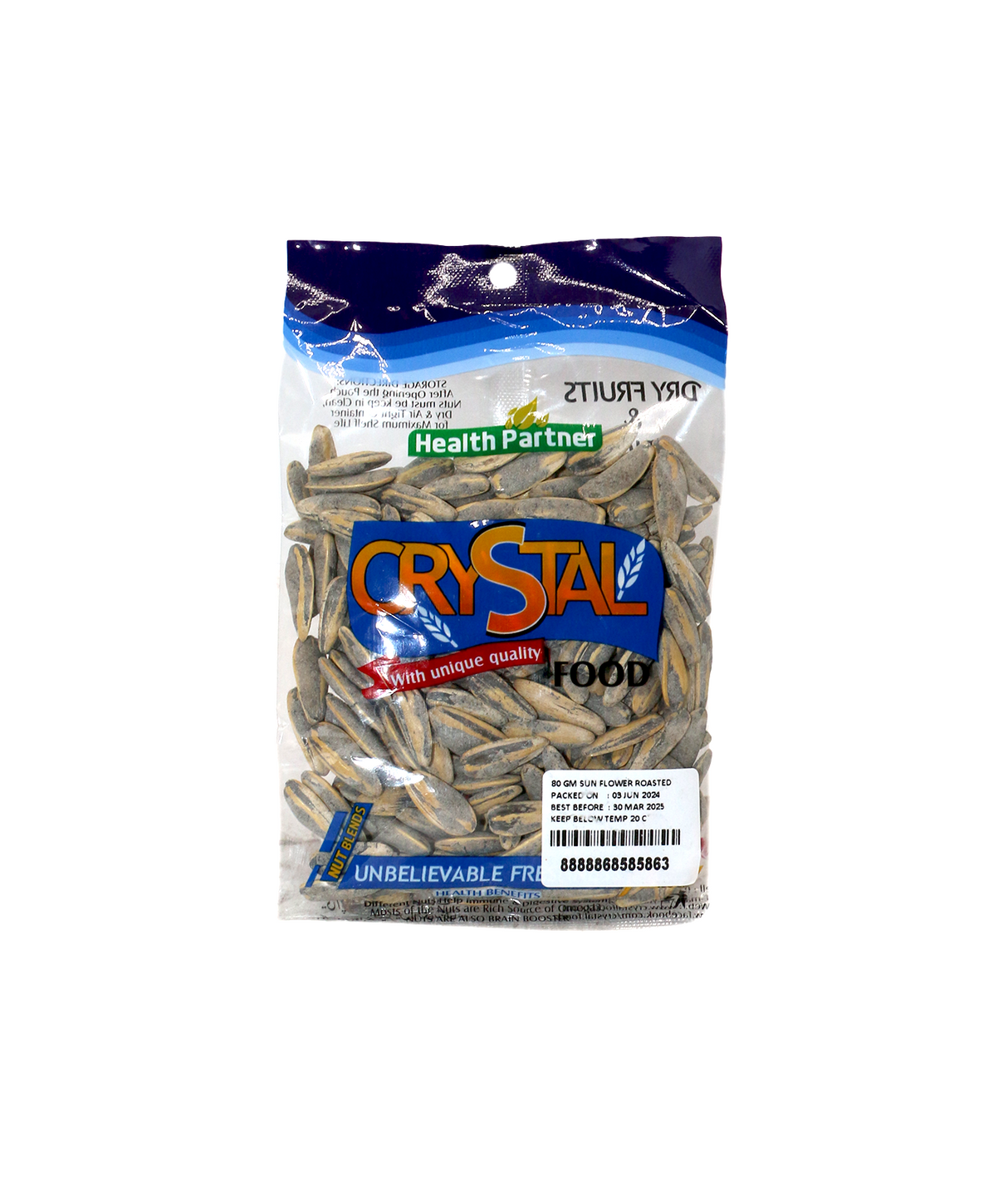 crystal sunflower seed roast 80g