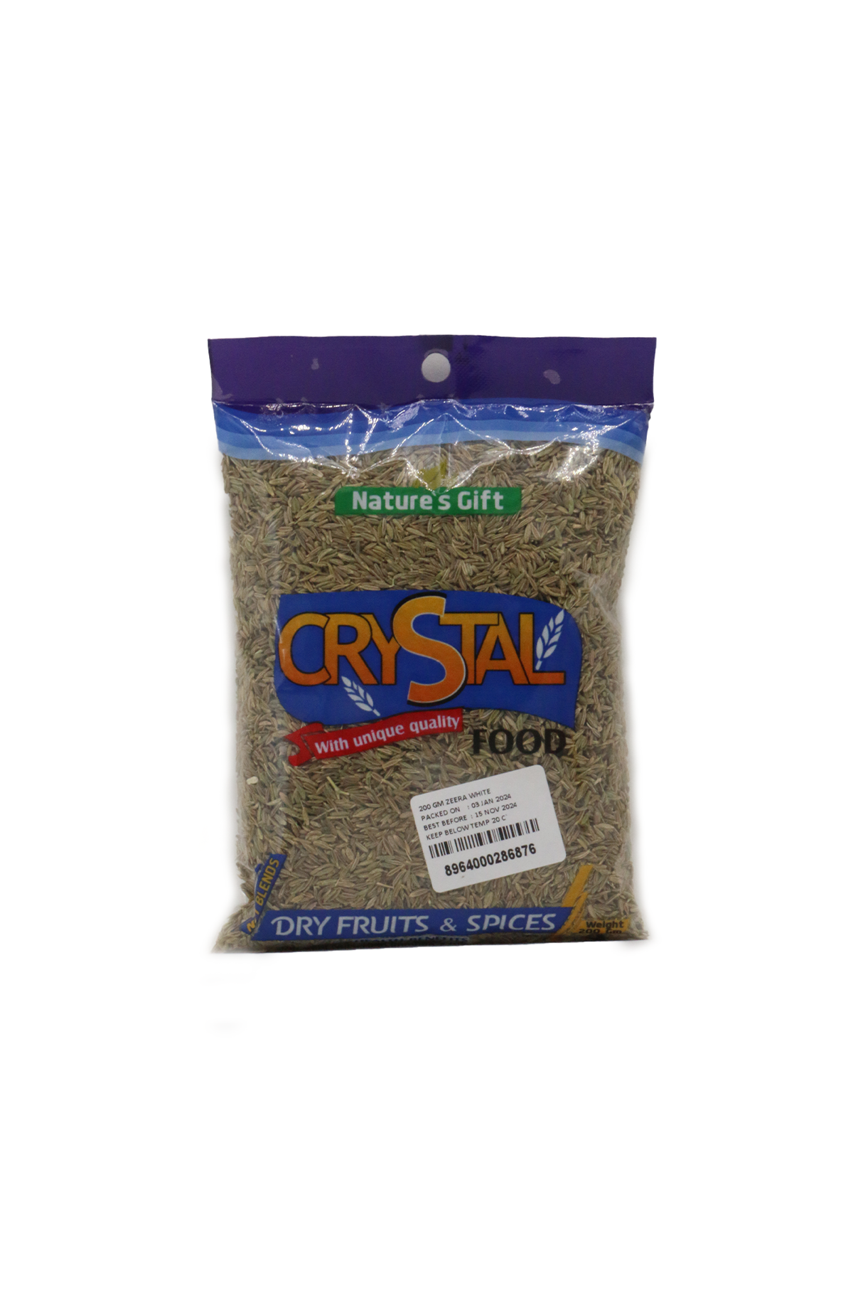 crystal zeera white 200g