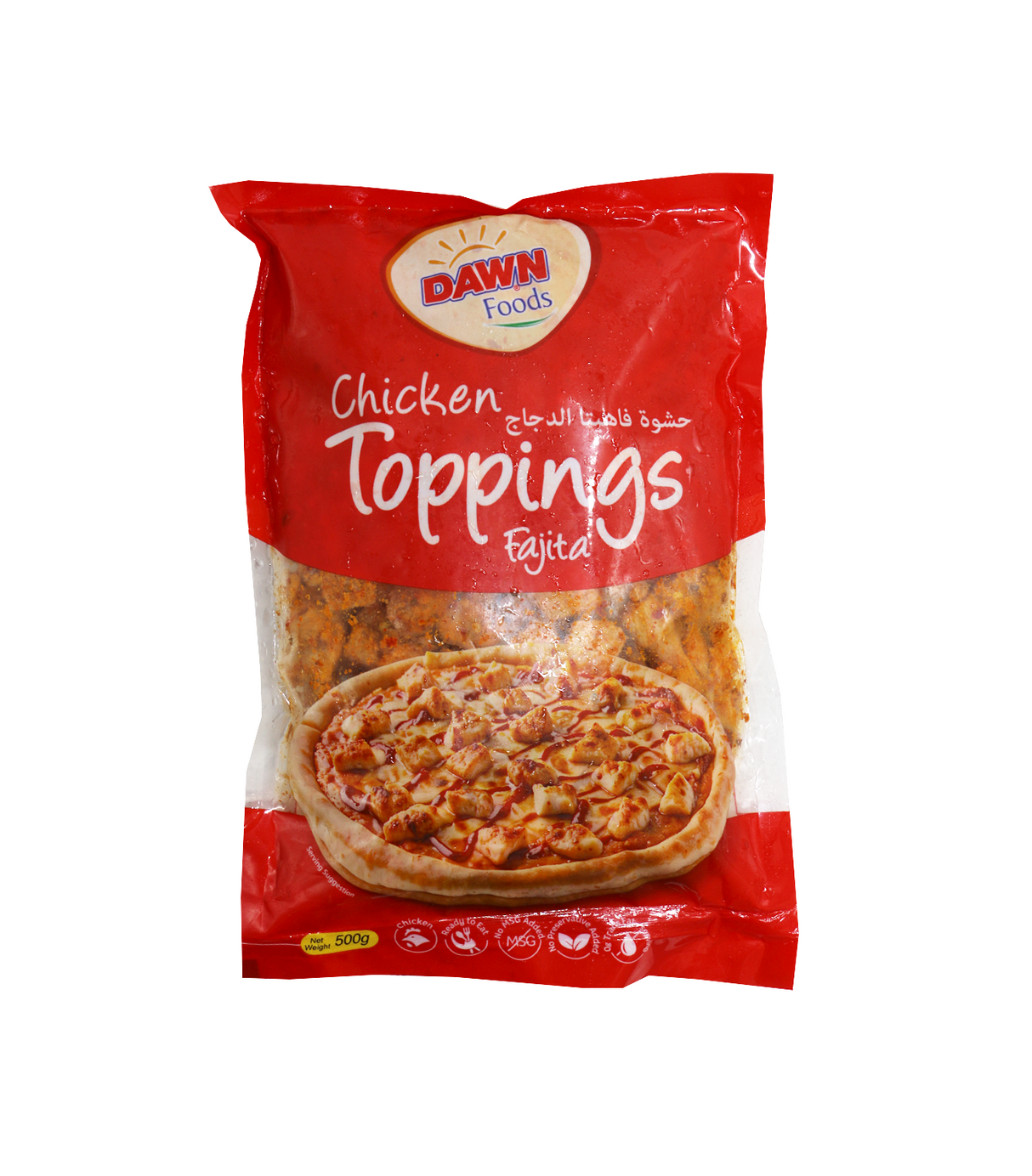 dawn chicken fajita toppings 500g