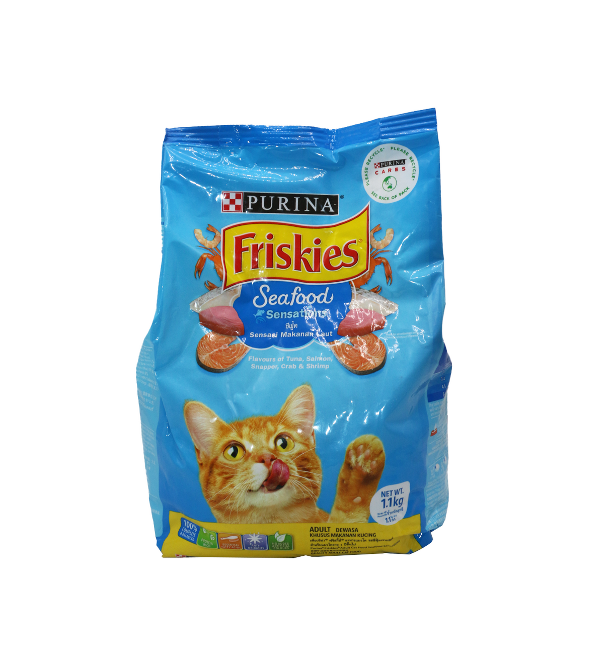 friskies cat food sea food 1kg