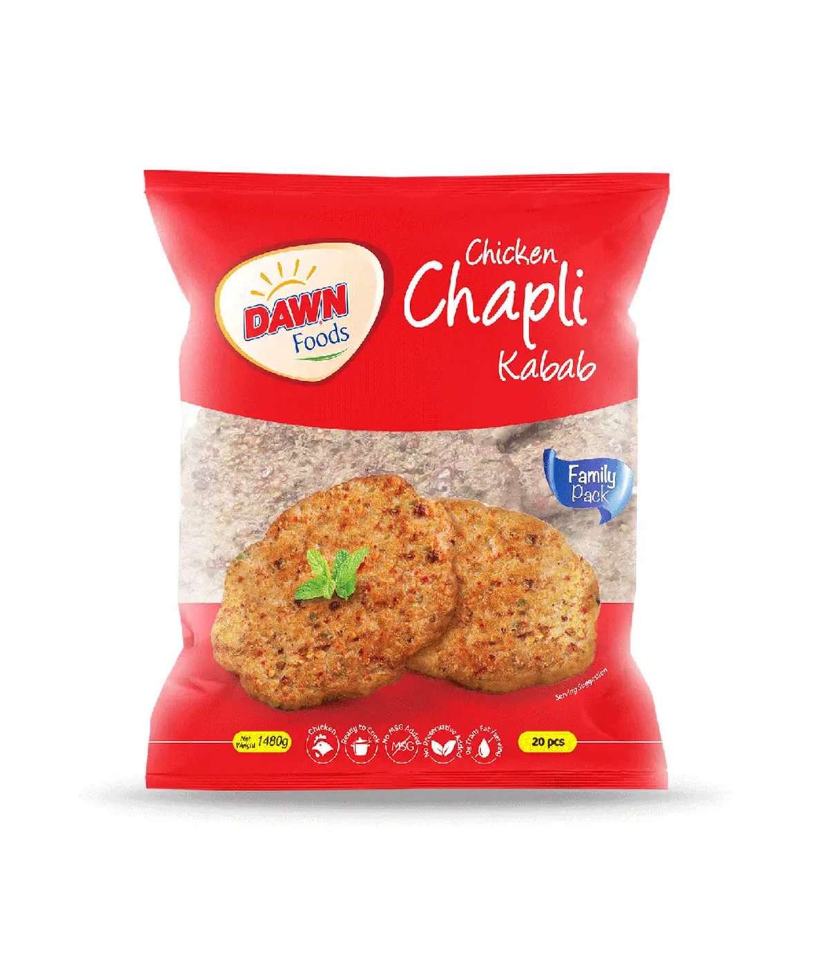 dawn chapli kabab spp 1480g