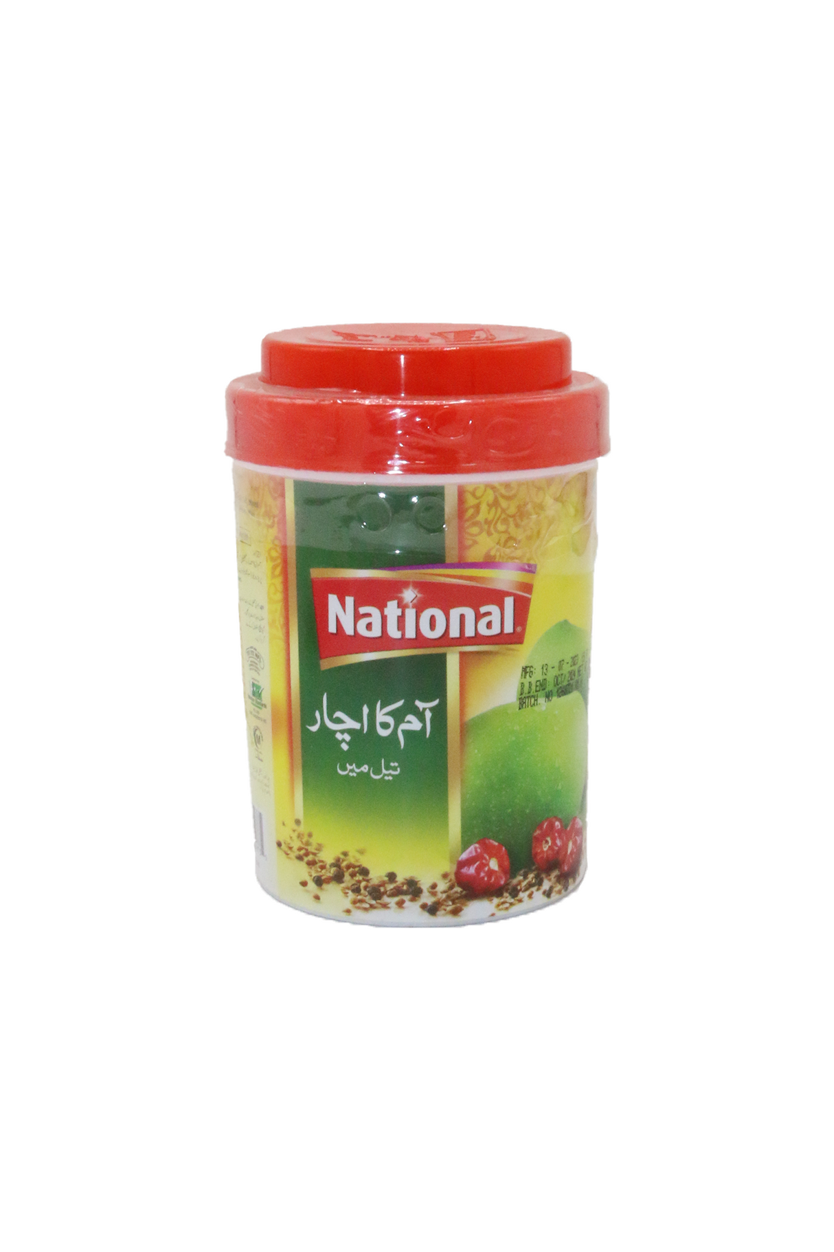 national pickle mango 370g jar