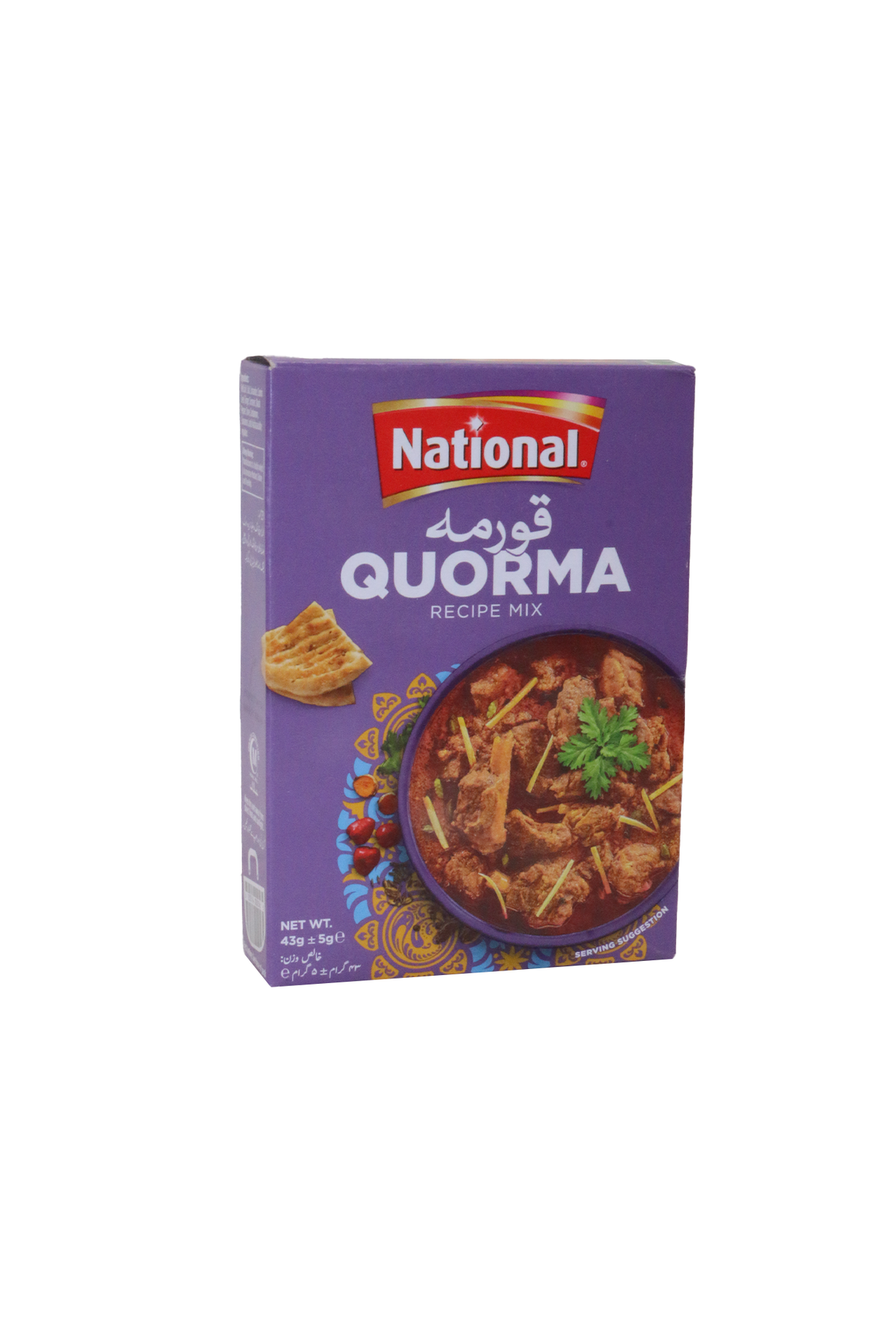 national quorma masala 43g