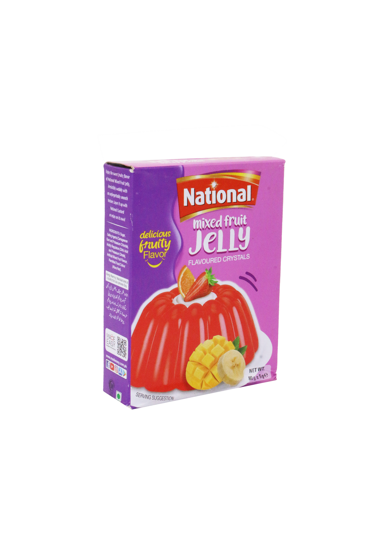national jelly mixed fruit 80g