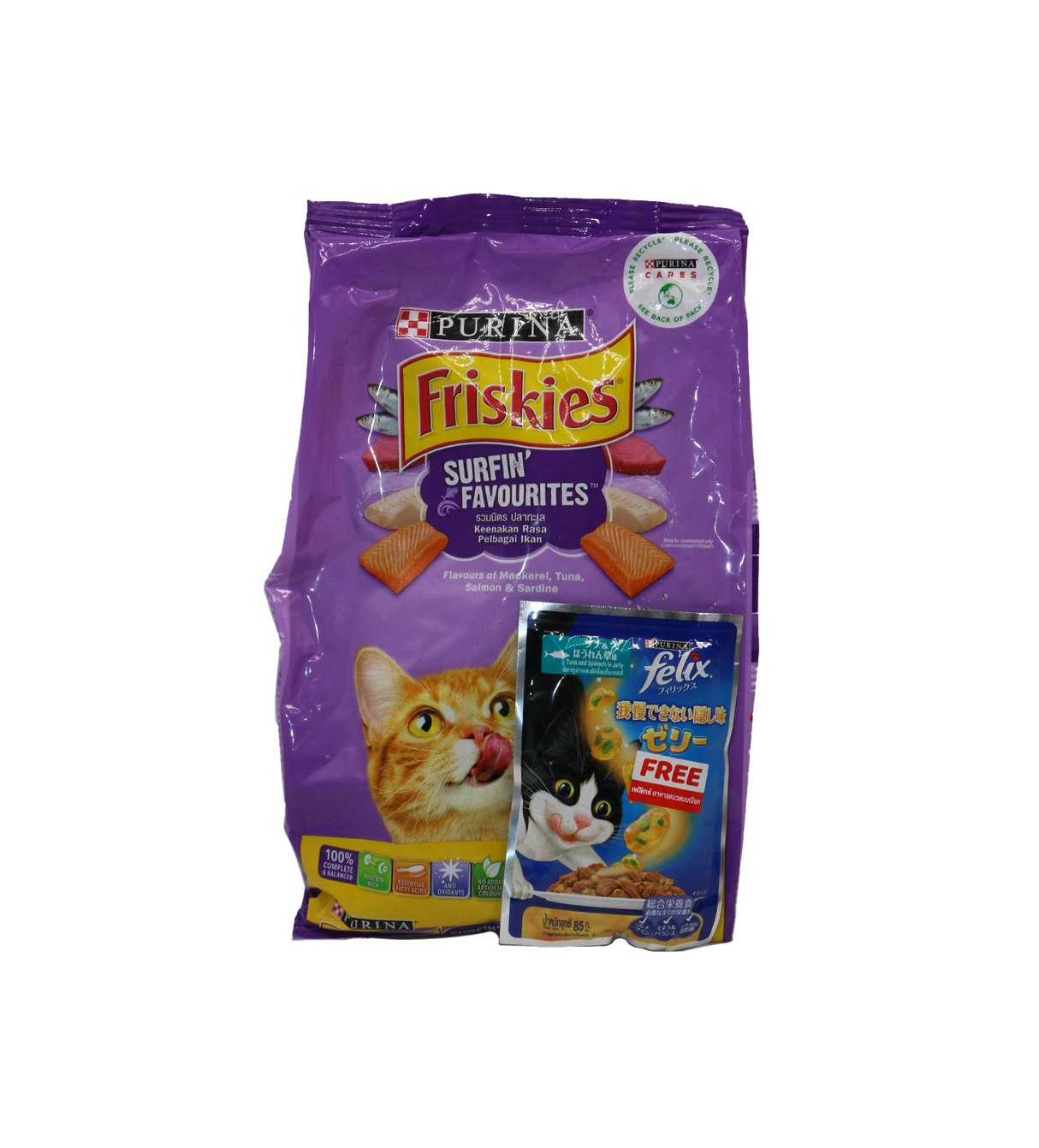 friskies cat food surfin 1kg