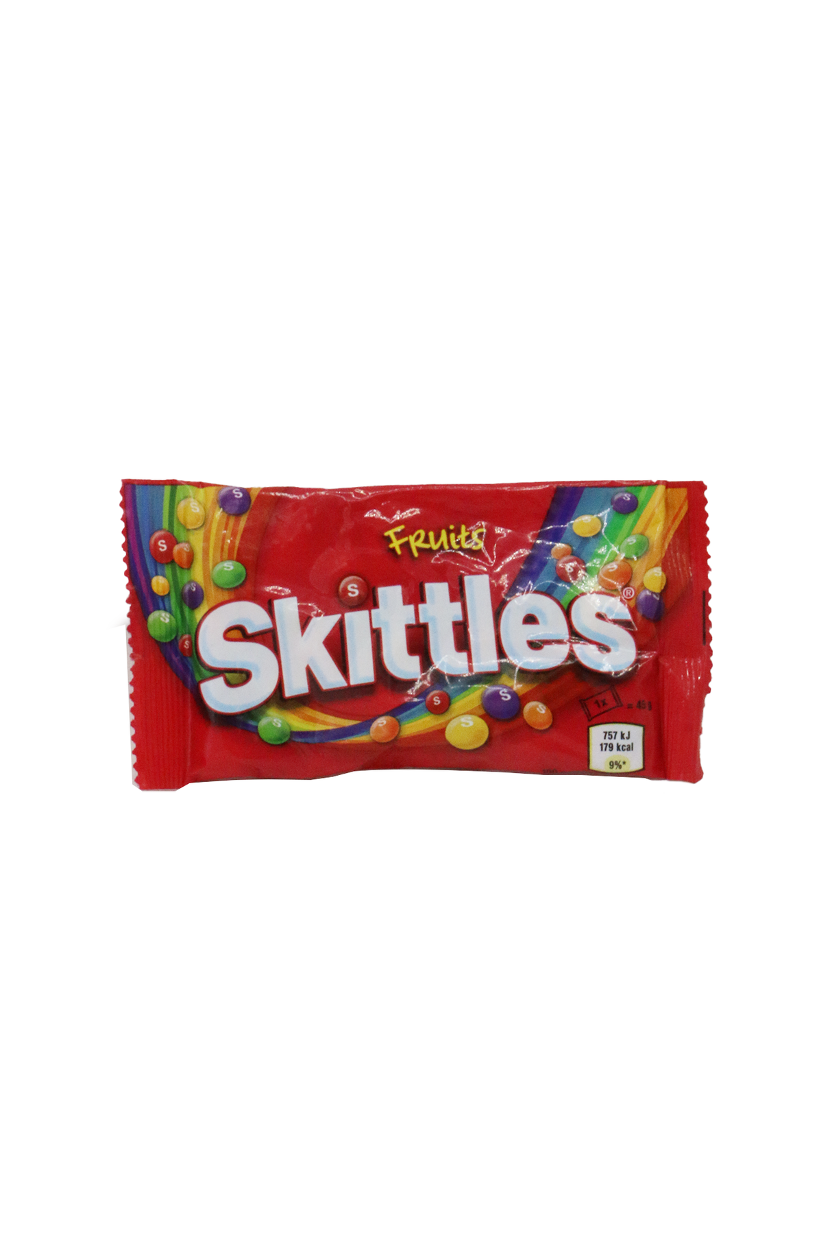 skittles beans fruit red 45g