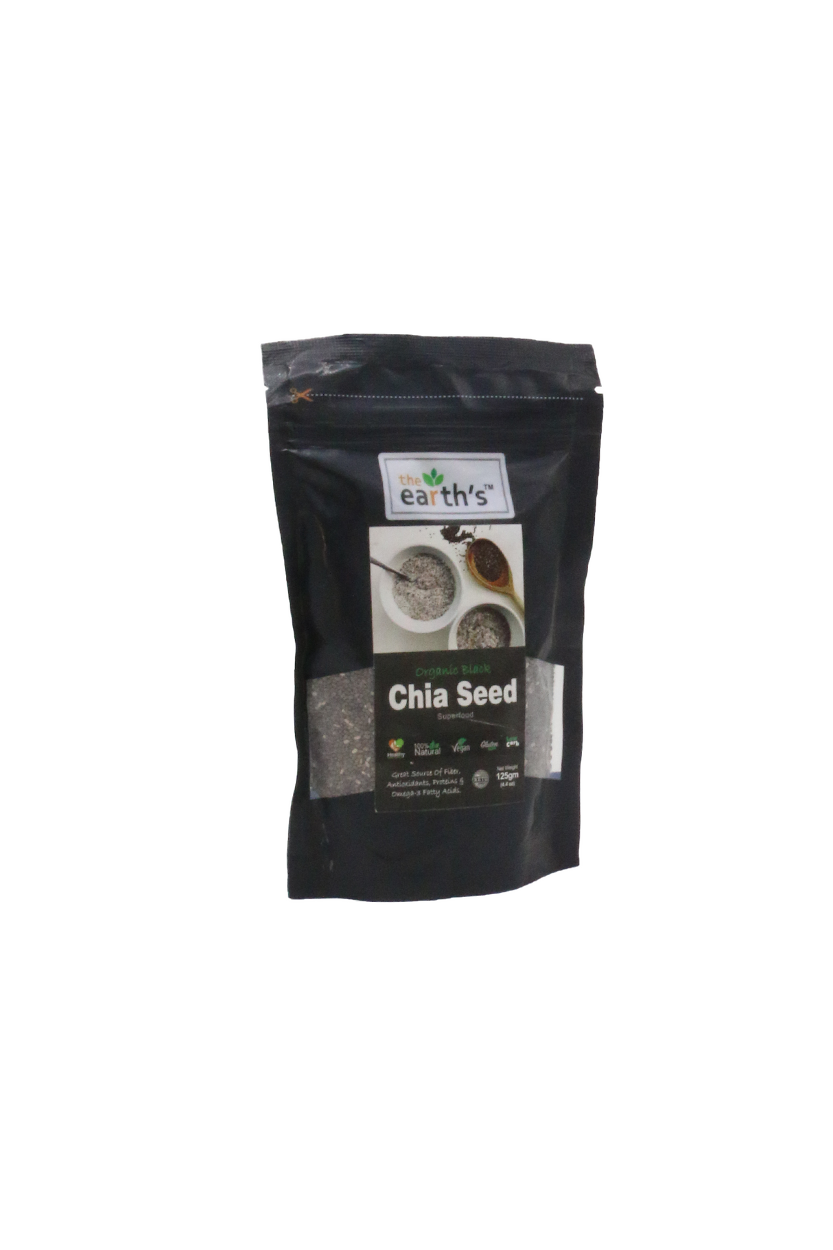 earths chia seed 125g