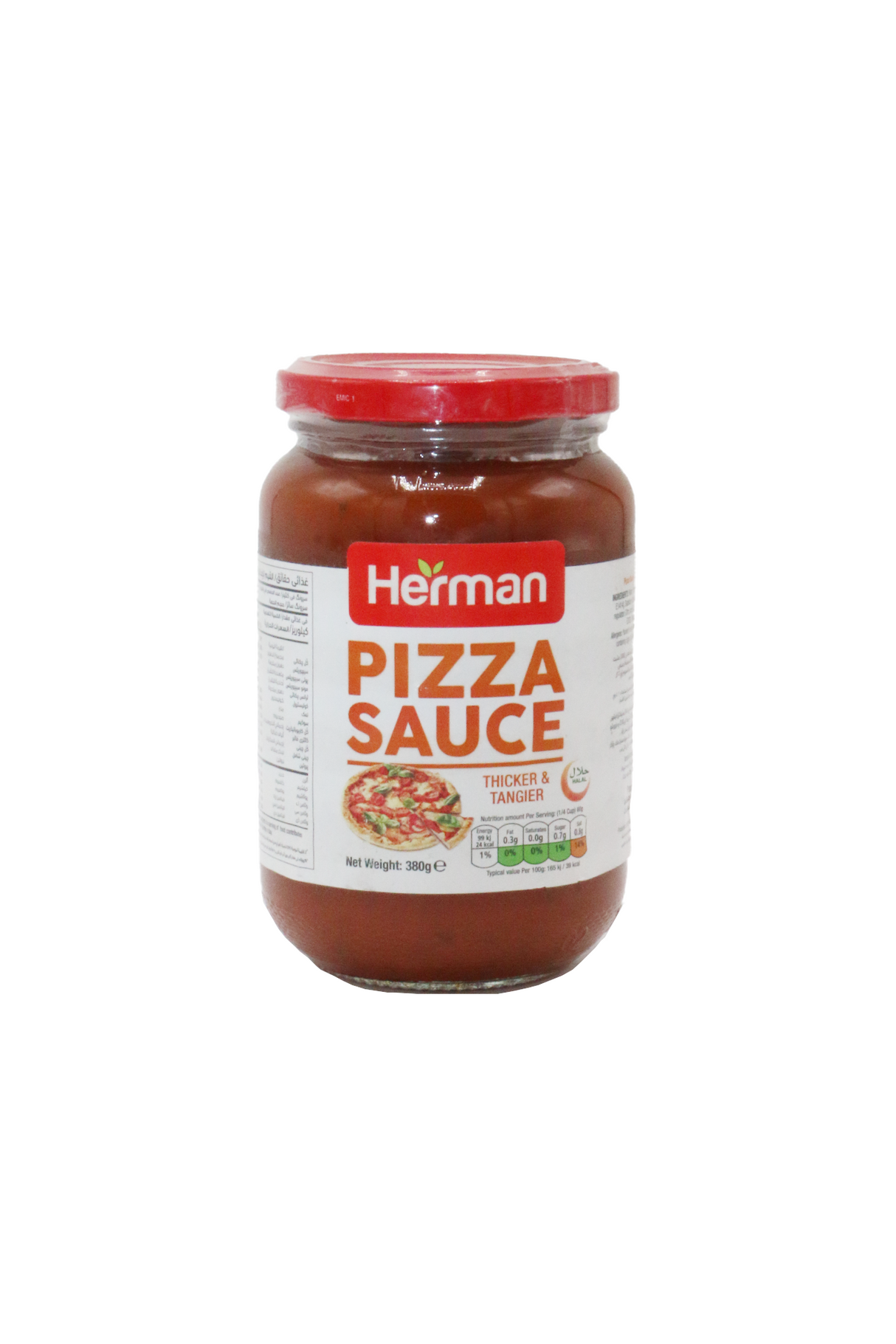 herman pizza sauce 380g uae