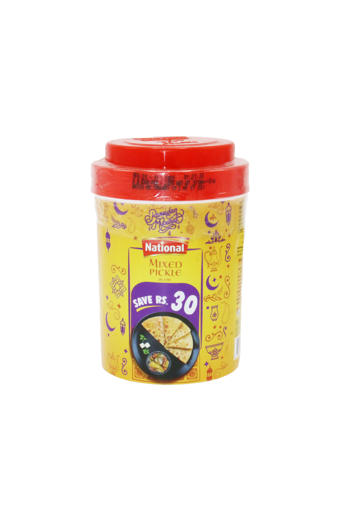 national pickle hyderabadi mixed 370g