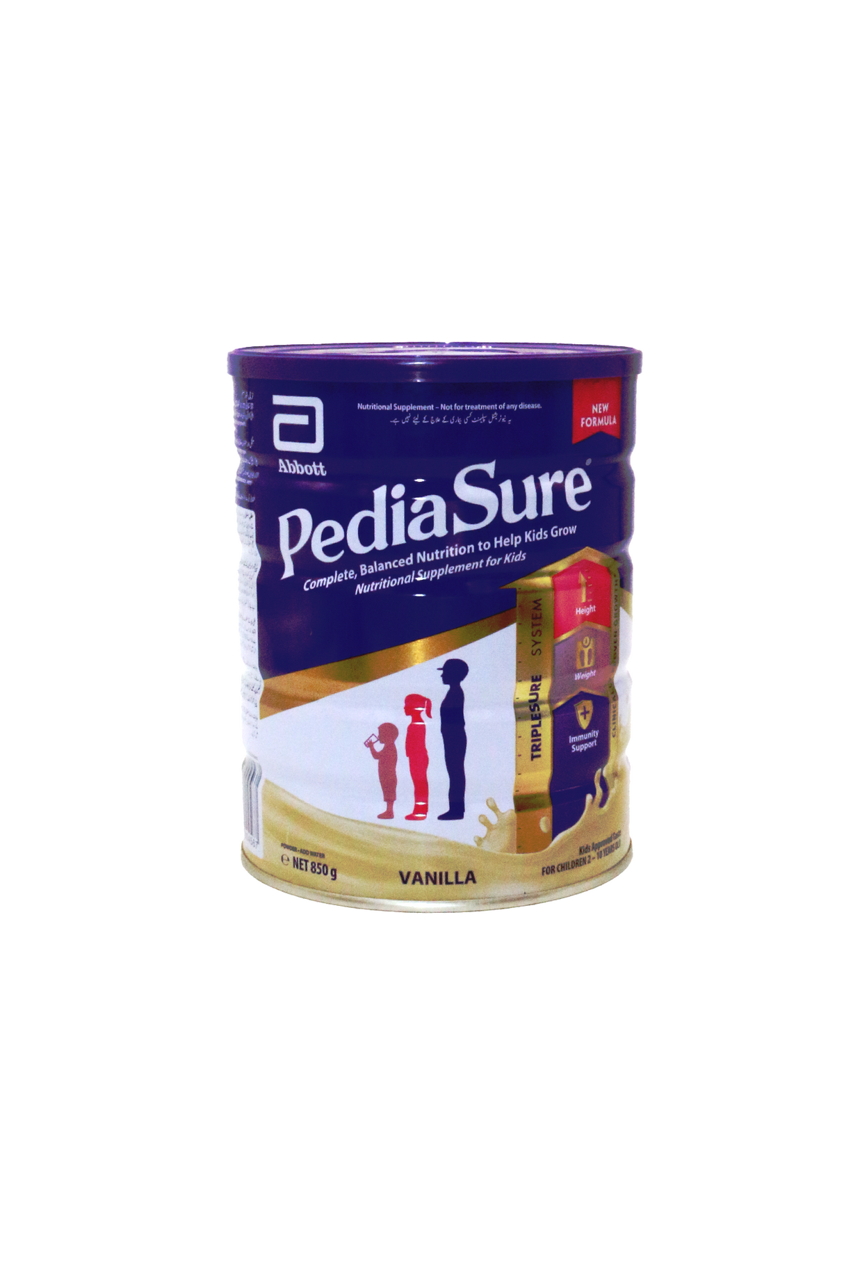 pediasure milk powder vanilla 850g