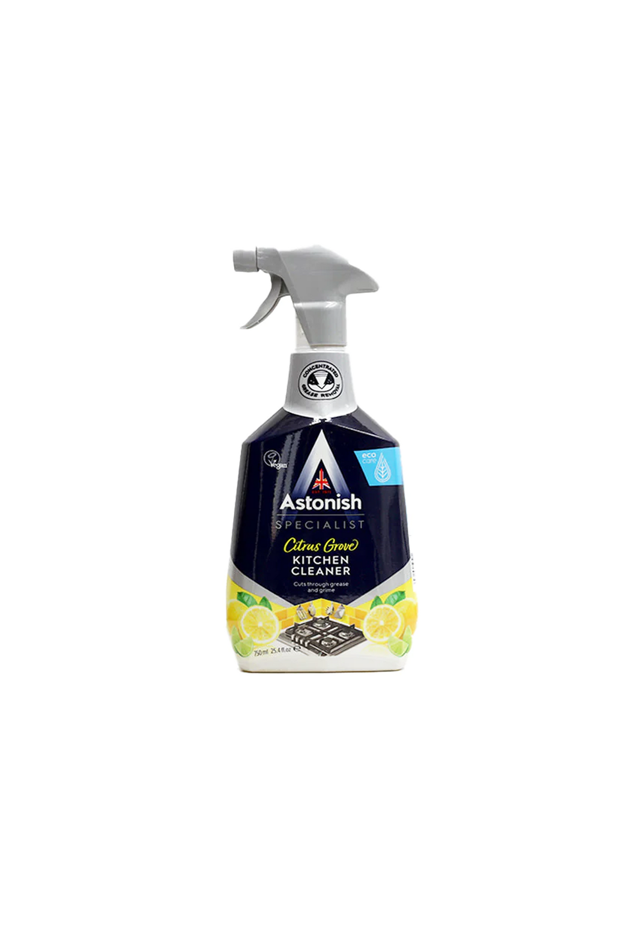 astonish kitchen cleaner zesty lemon 750ml