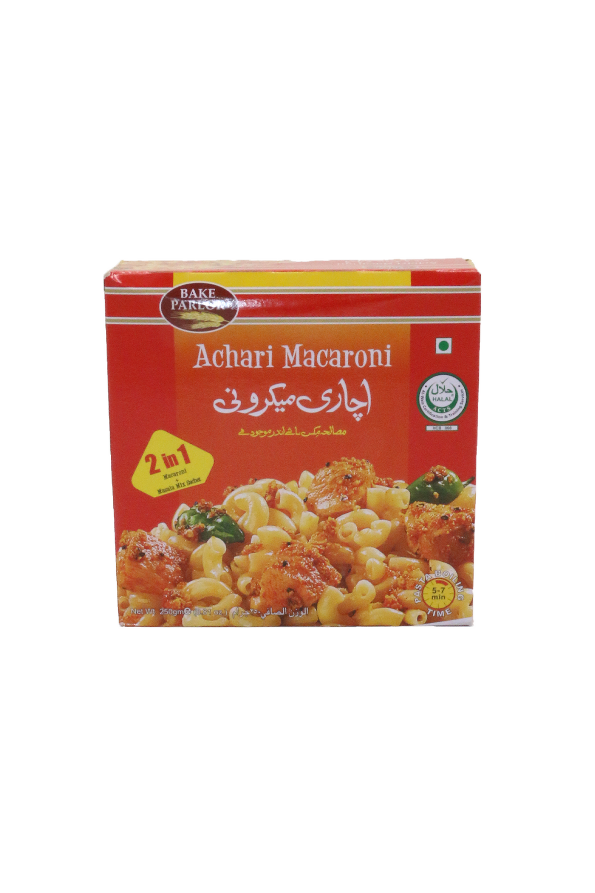 bake parlor macaroni achari 250g