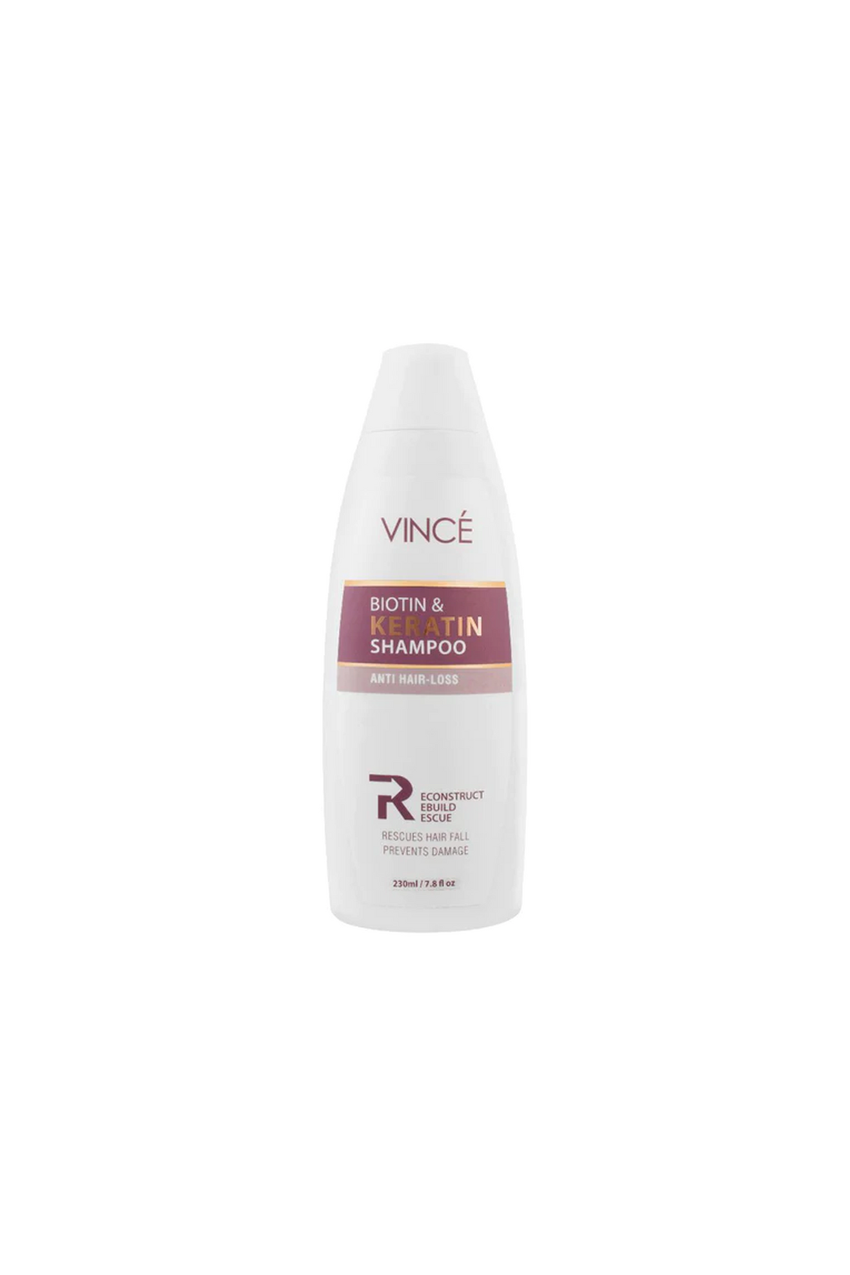 vince shampoo biotin & keratin 230ml