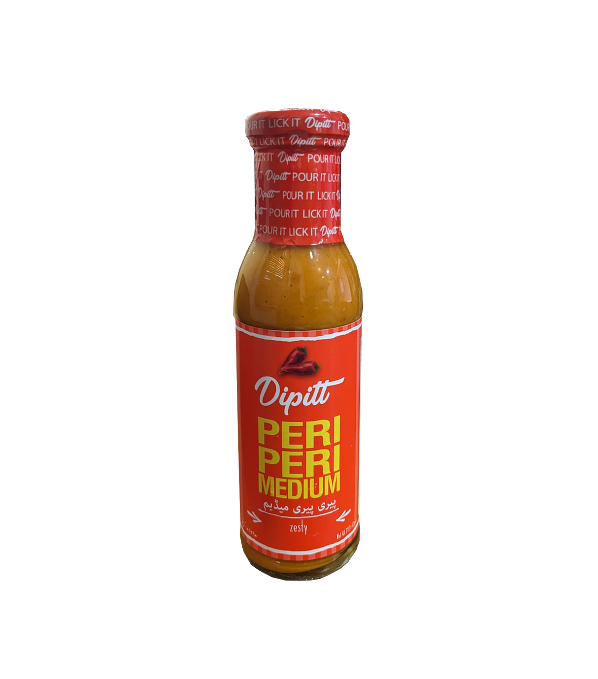 dipitt sauce peri peri medium 290g