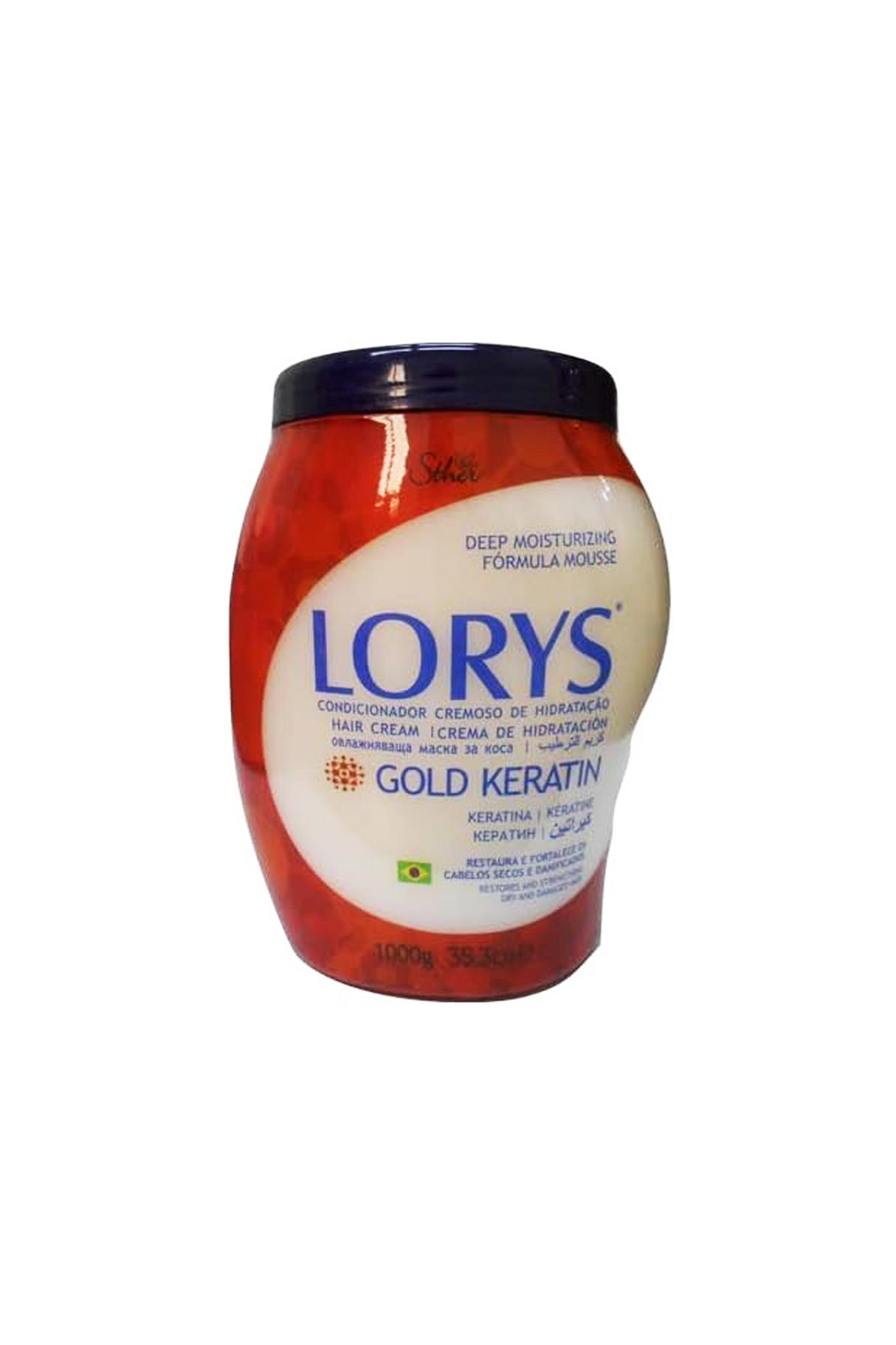 lorys conditioner gold keratin 1000g brazil