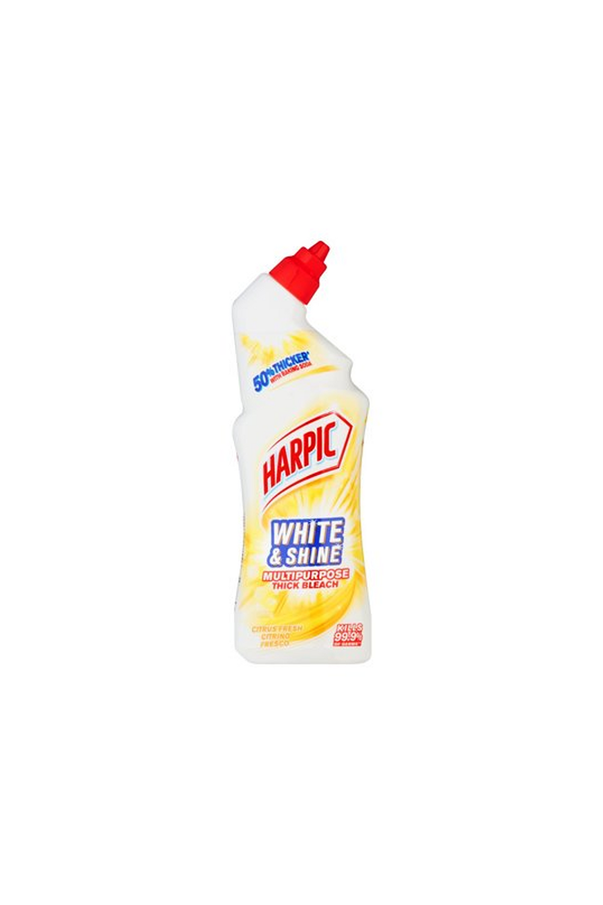 harpic toilet cleaner white&shine original 750ml