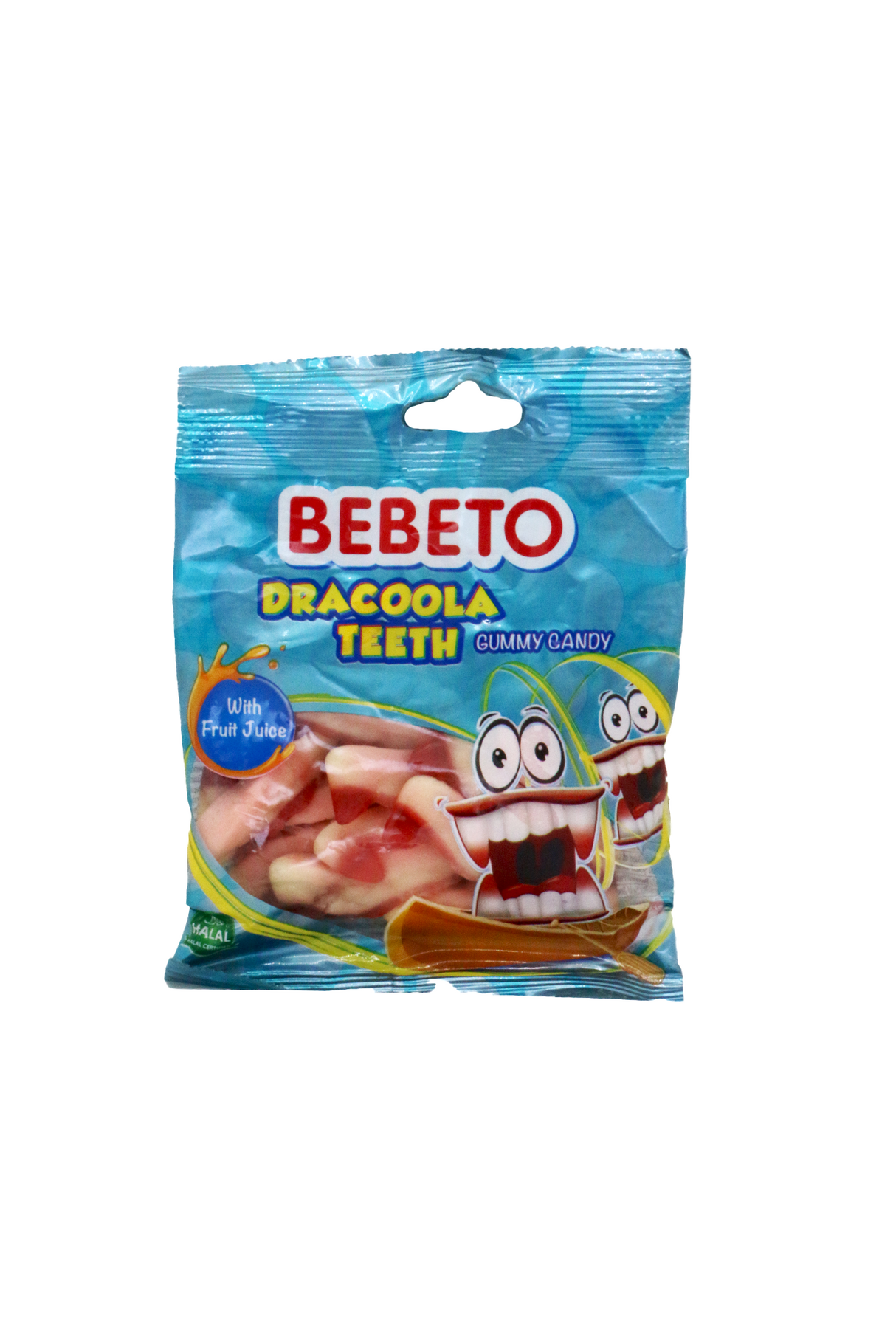 bebeto jelly dracola teeth 80g