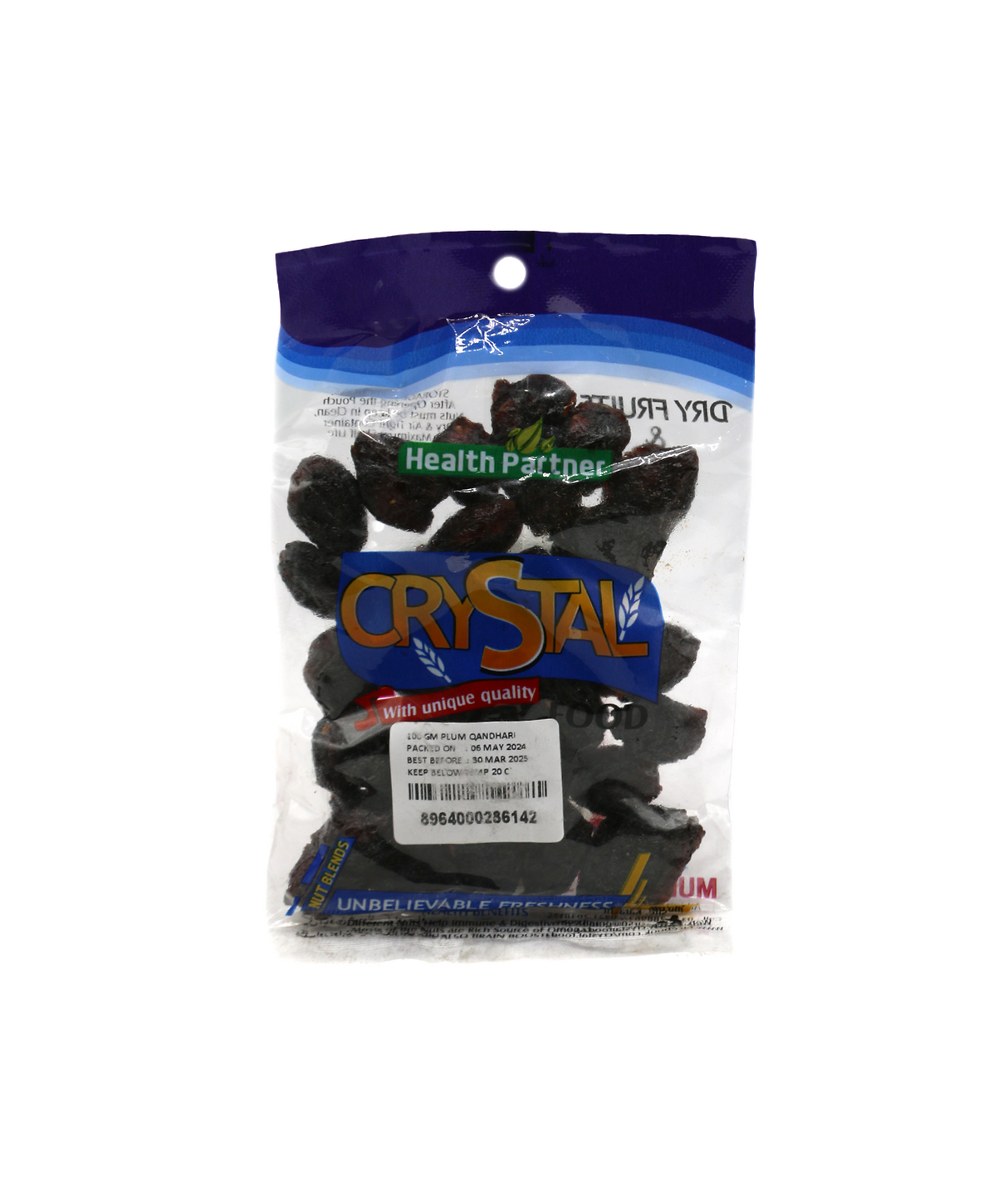 crystal aloo bukhara kandari 100g