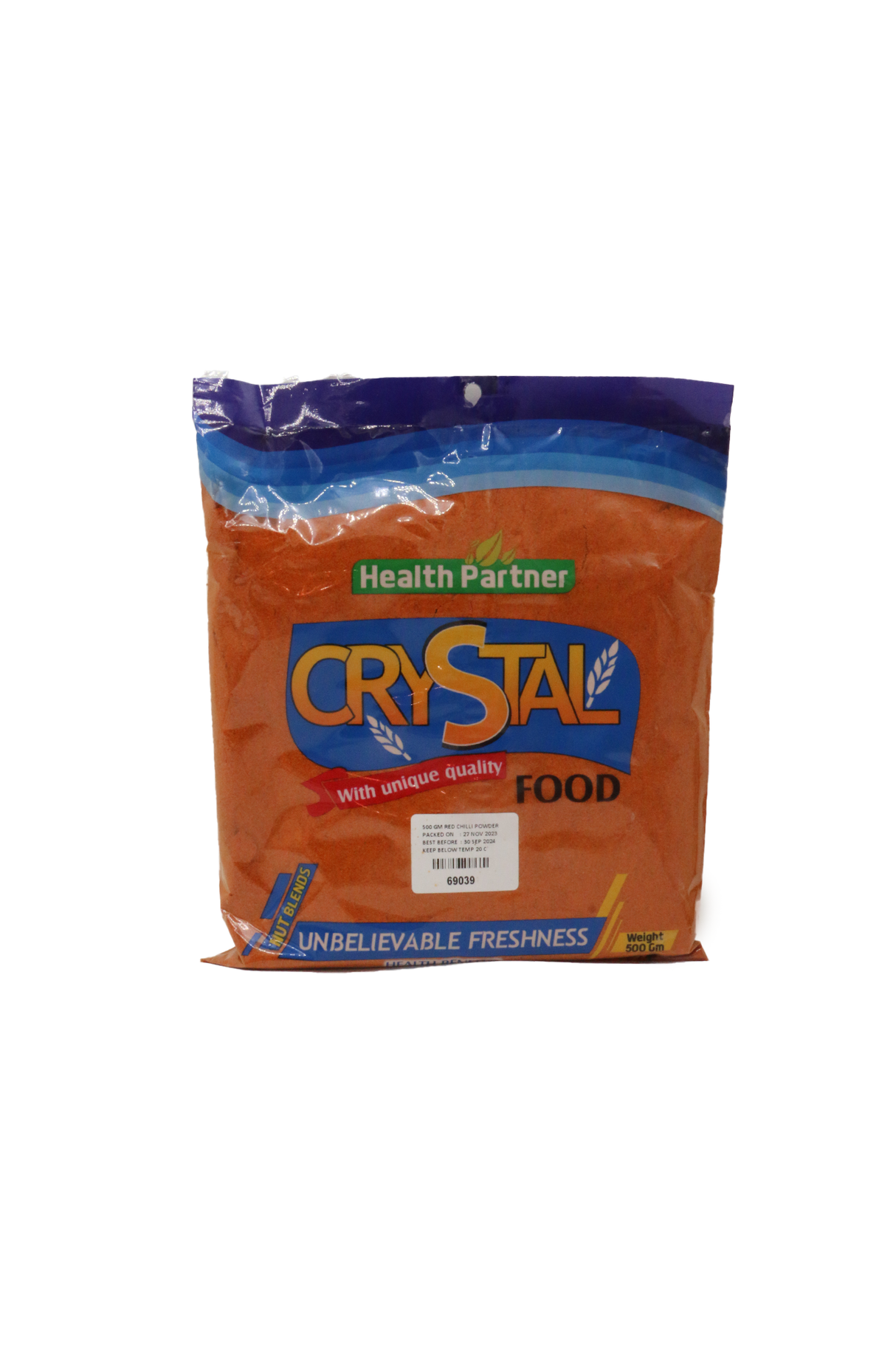 crystal red chilli powder 500g