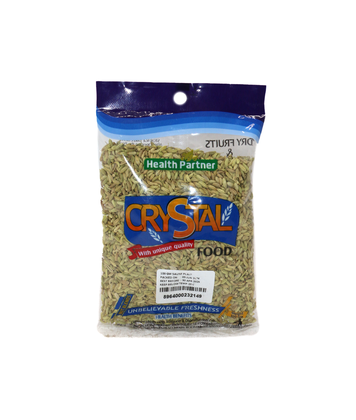 crystal sounf plain 100g