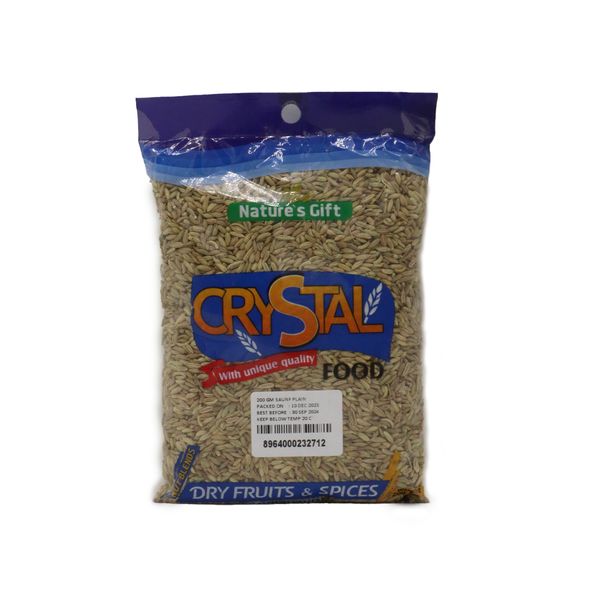 crystal sounf plain 200g – KK Mart